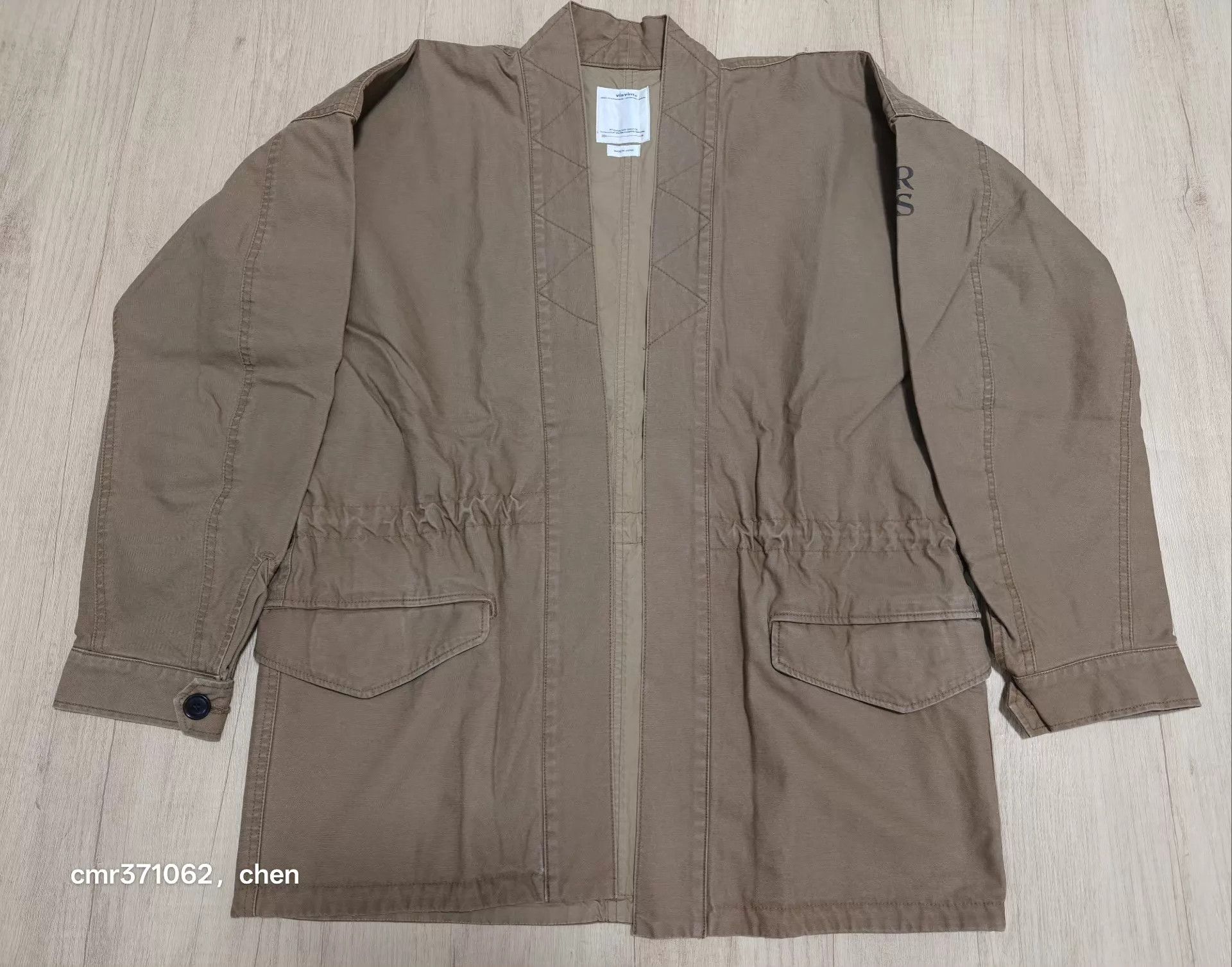 Visvim visvim 19AW Sanjuro Benny Military Robe JKT Brown3 Size US L / EU 52-54 / 3 - 1 Thumbnail