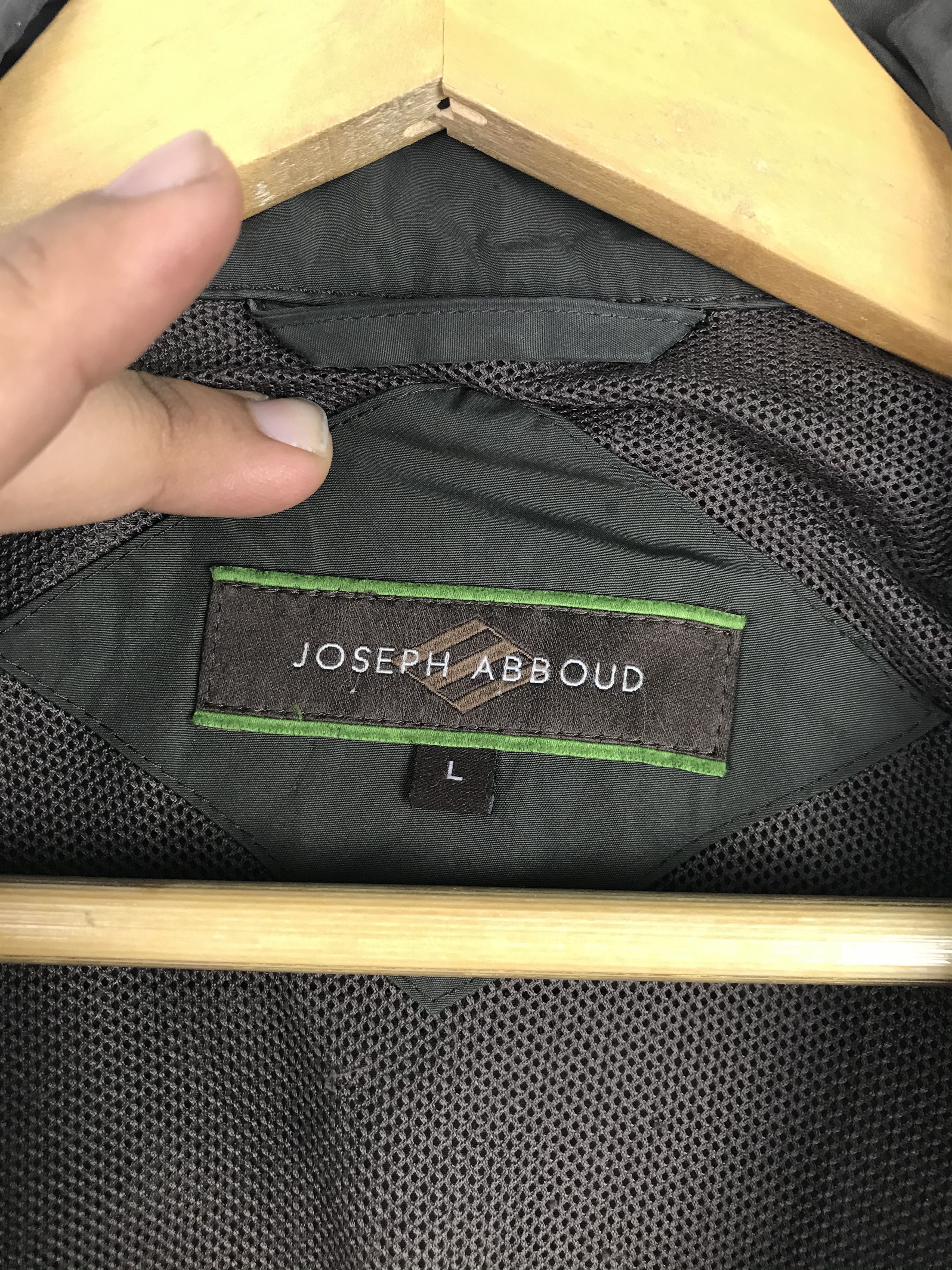 Japanese Brand × Joseph Abboud × Vintage Vintage Joseph Abboud Pocketable Jacket Rare Design Size US L / EU 52-54 / 3 - 4 Thumbnail