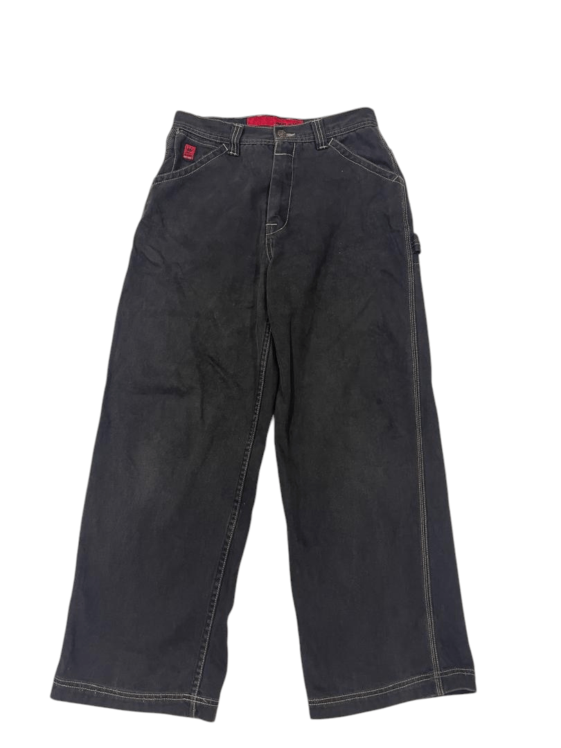 JNCO 🔥 STEAL!! REAL JNCO CROSS JEANS BAGGY PANTS Size US 31 - 4 Thumbnail