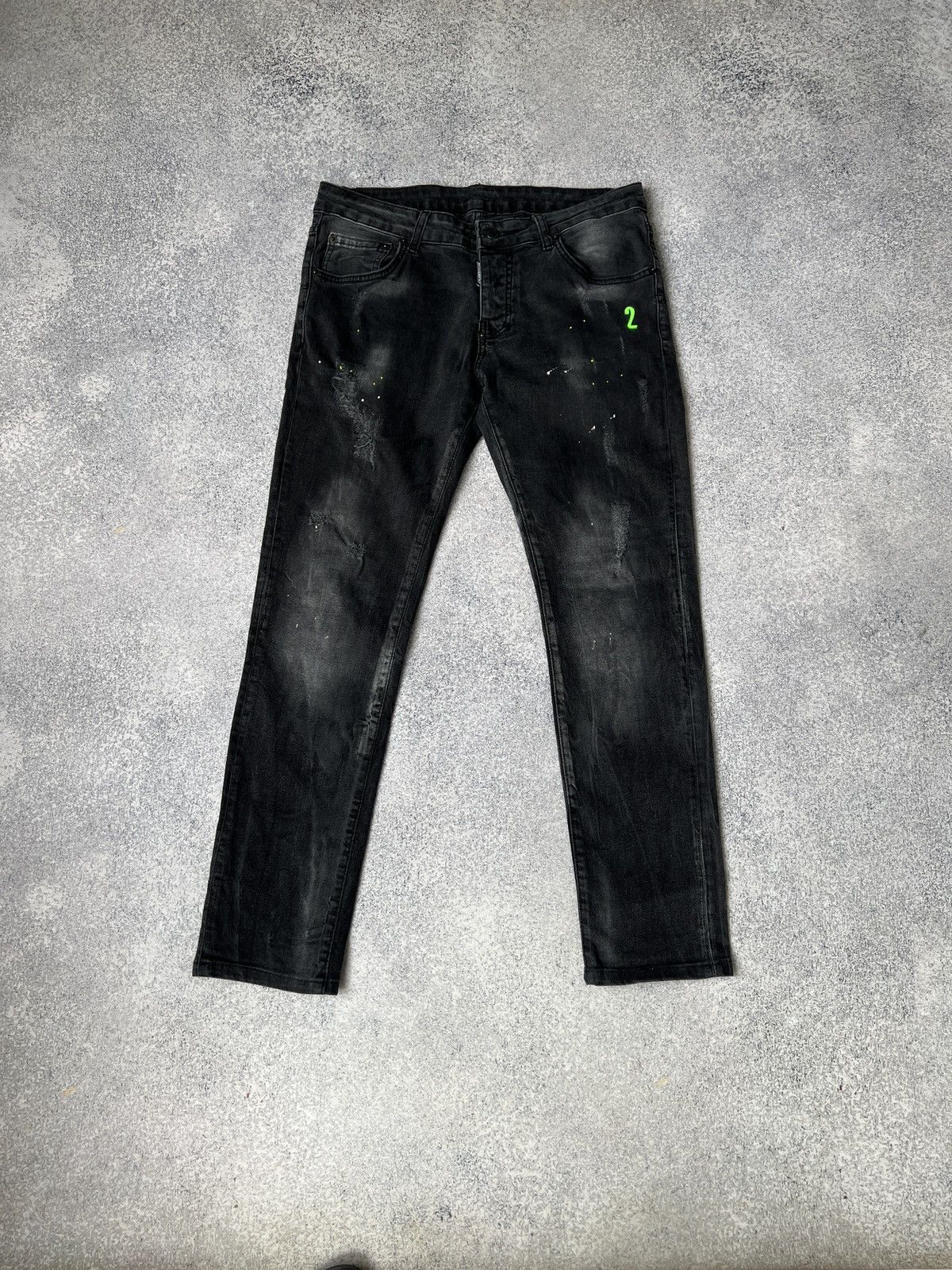 Dsquared2 × Vintage Vintage Dsquared2 black luxury pants Size US 32 / EU 48 - 3 Thumbnail