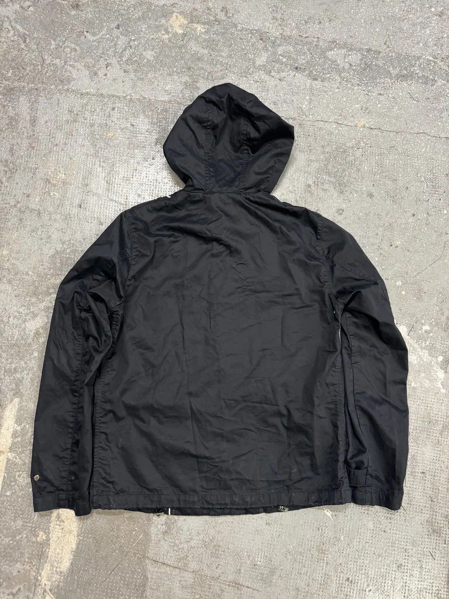 Emporio Armani SS2015 Emporio Armani Dark Geometrical Black Hooded Jacket Size US M / EU 48-50 / 2 - 4 Thumbnail