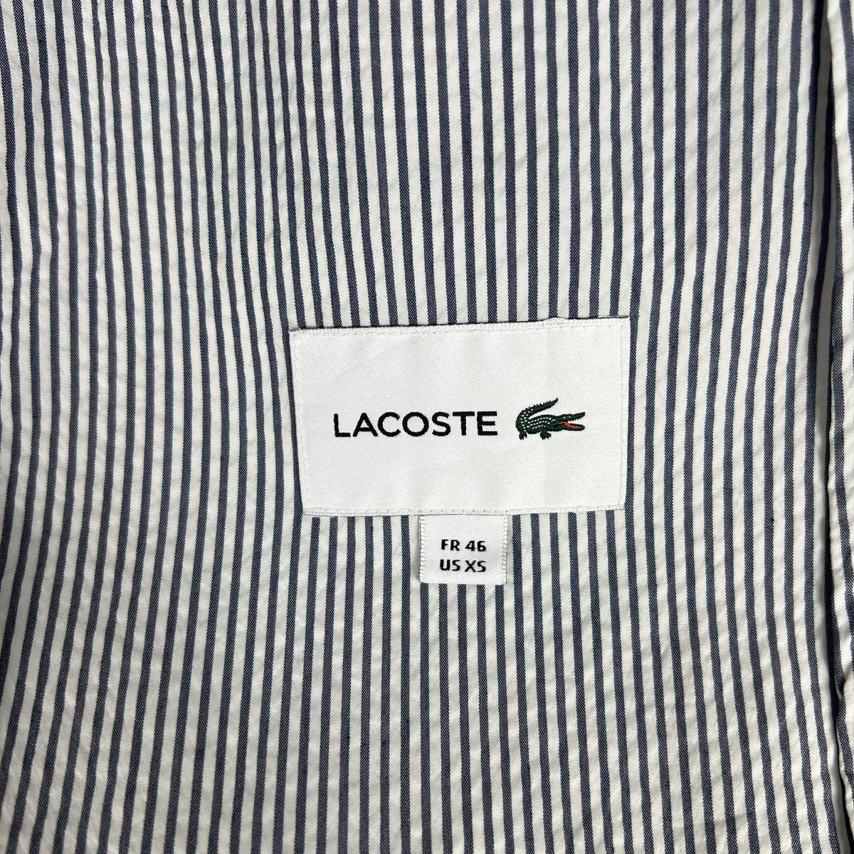 Lacoste 🔥 LACOSTE HIKORY STRIPE BLAZER Size US S / EU 44-46 / 1 - 15 Thumbnail