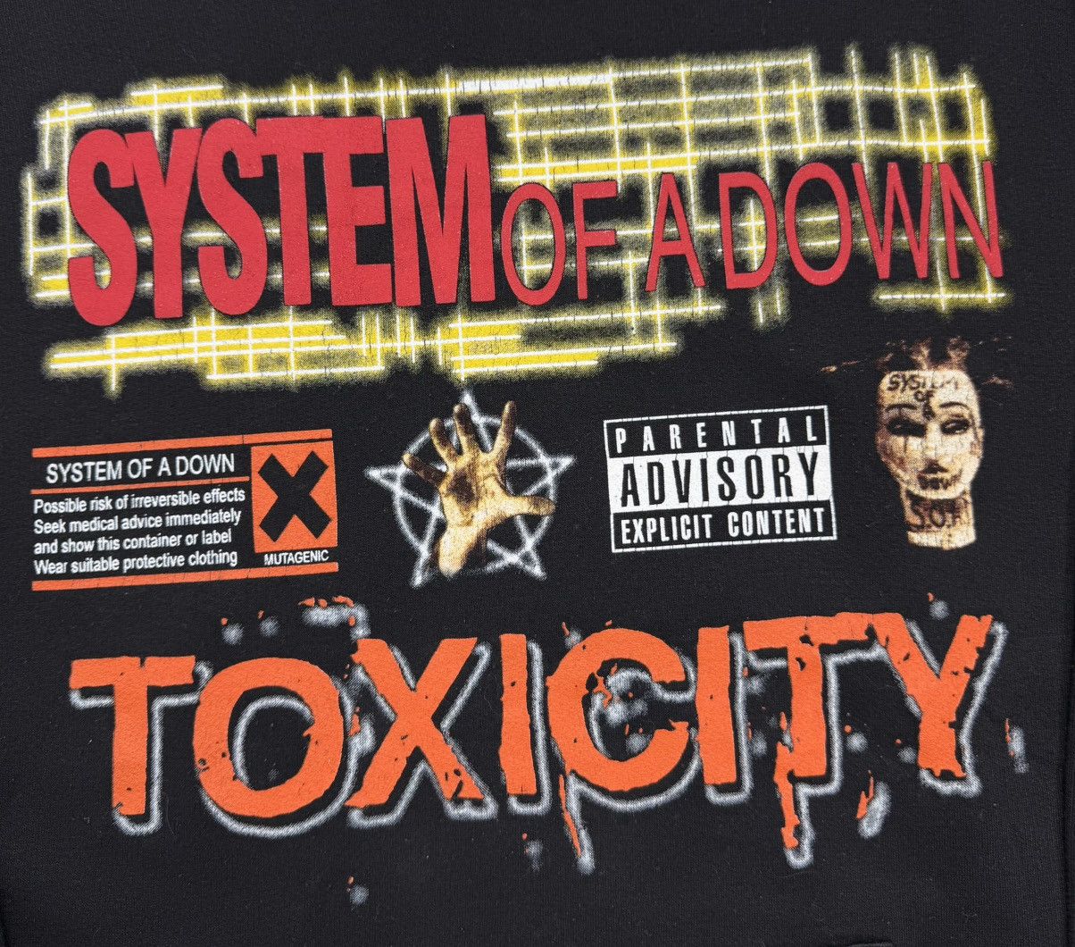 Other Very Rare System Of A Down 2002 Toxiciti Vintage Hoodie Size US XL / EU 56 / 4 - 7 Thumbnail