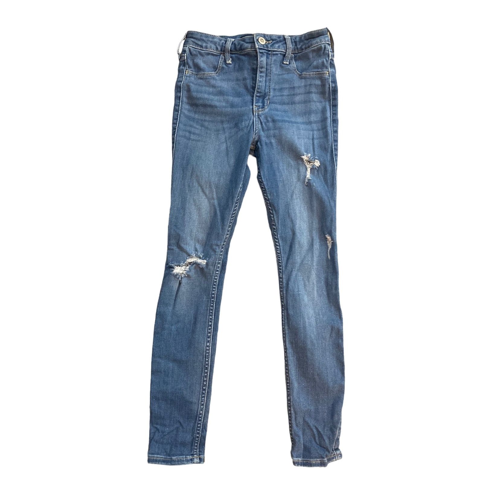 Hollister Hollister Women's High-Rise Jean Legging Blue Skinny Size 26 Size 26" / US 2 / IT 38 - 1 Thumbnail