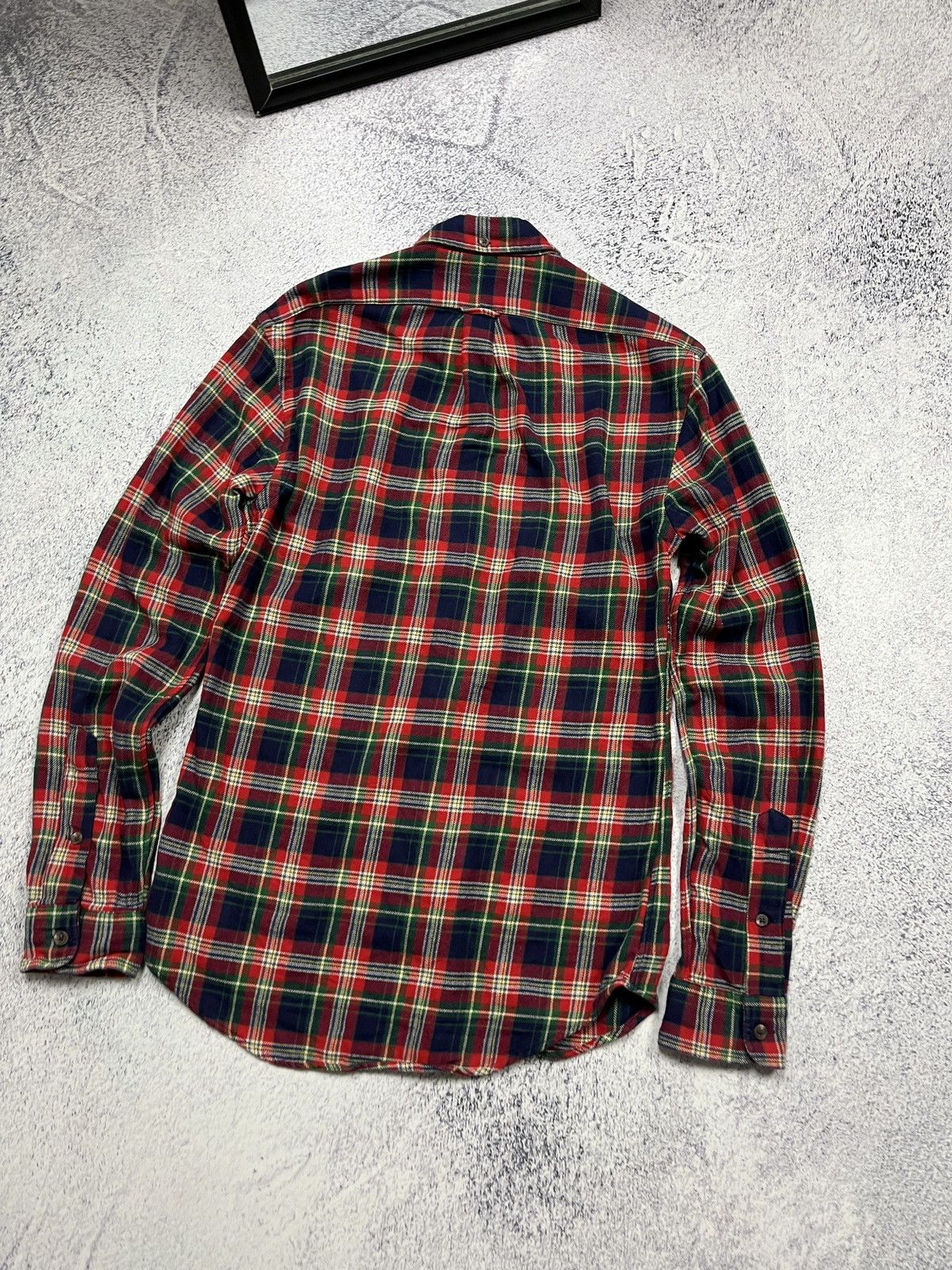 Flannel × Polo Ralph Lauren × Vintage Polo Ralph Lauren Plaid Flannel Button Up Shirt Chekered Size US L / EU 52-54 / 3 - 11 Thumbnail