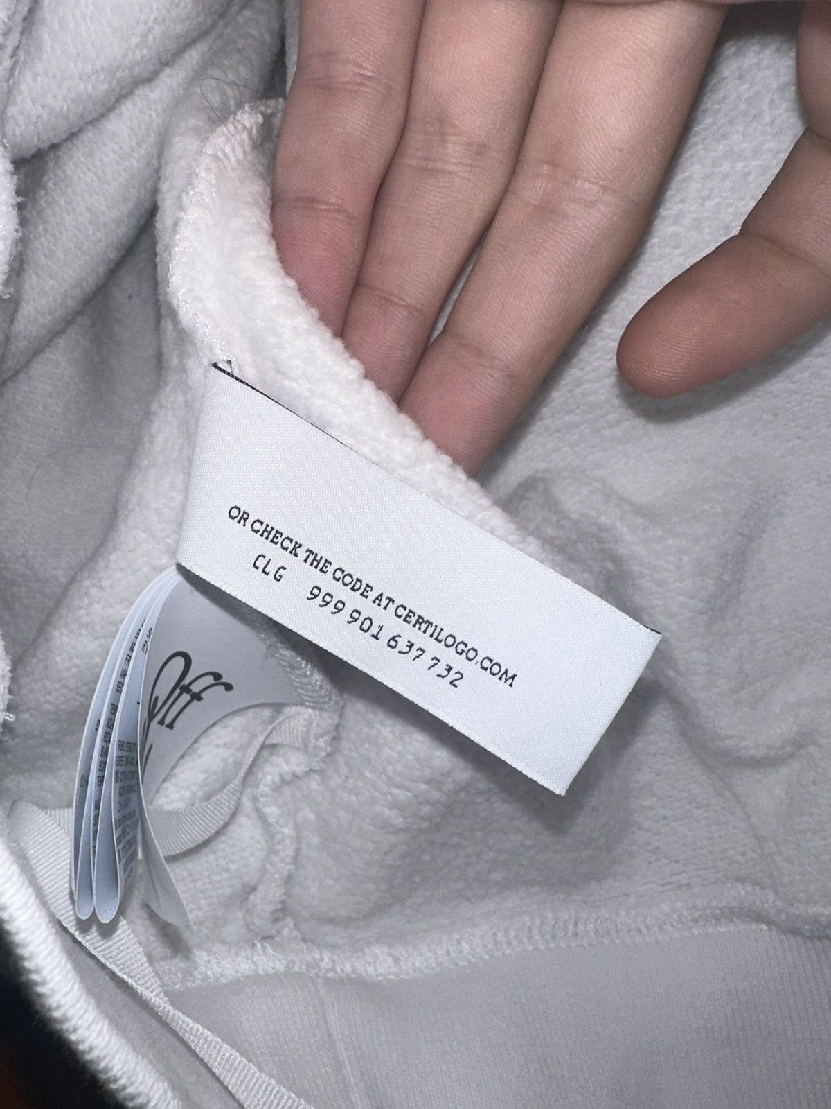 Off-White Off-White “Caravaggio” Hoodie Size US S / EU 44-46 / 1 - 10 Thumbnail