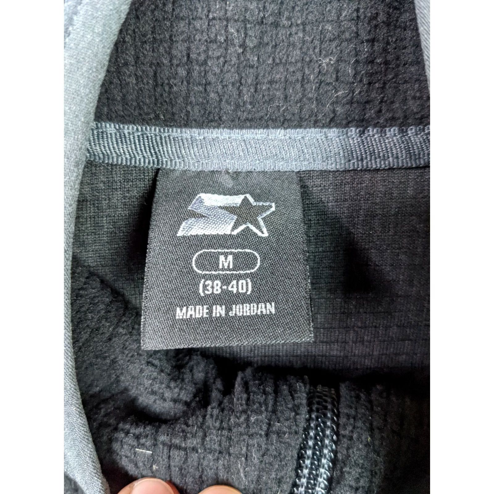 Starter Starter Black 1/4 Zip Fleece Pullover Outdoor Shirt Mens Size M Size US M / EU 48-50 / 2 - 5 Thumbnail