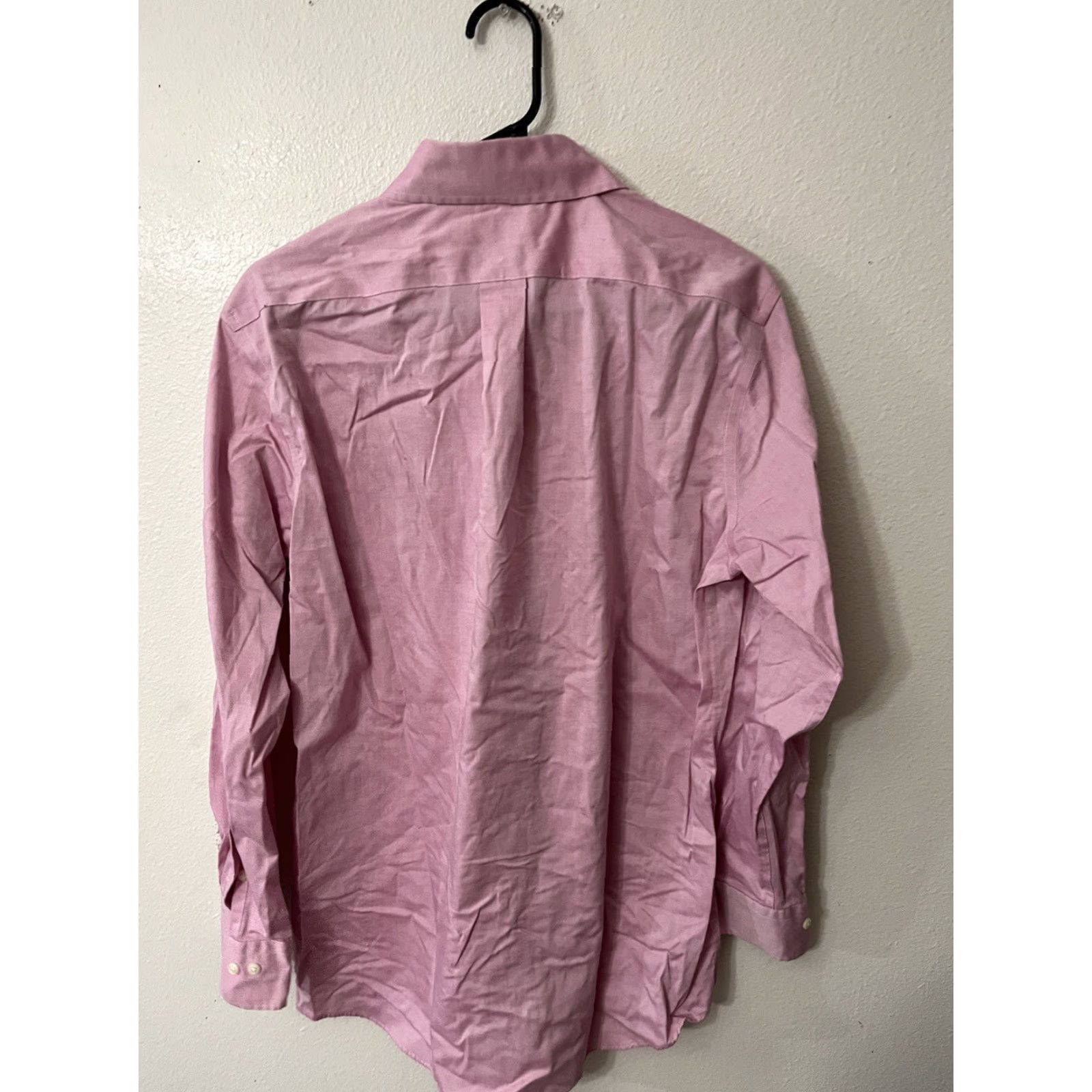 Ralph Lauren Lauren Ralph Lauren Shirt Mens 15.5 Button Down Slim Fit Stretch Pink Solid Size US M / EU 48-50 / 2 - 3 Thumbnail