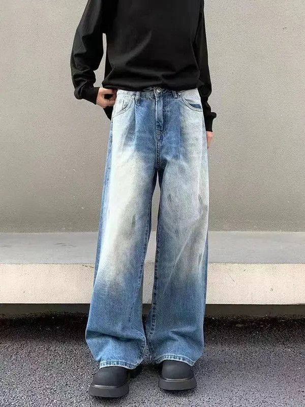 VIBE Street retro washed gradient micro-flare jeans Size US 33 - 1 Thumbnail