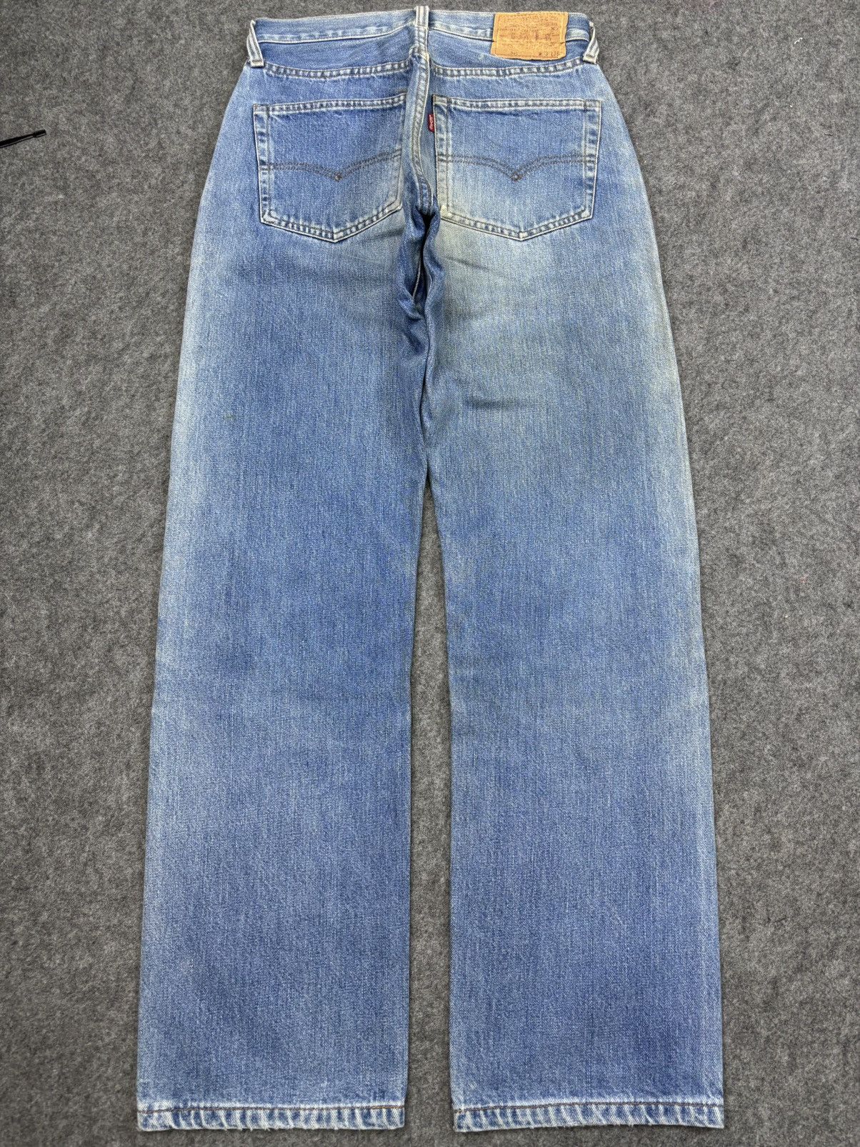 Levi's Vintage Clothing Vintage 90s LEVIS 501 Capital E Denim F802 Size US 27 - 14 Thumbnail