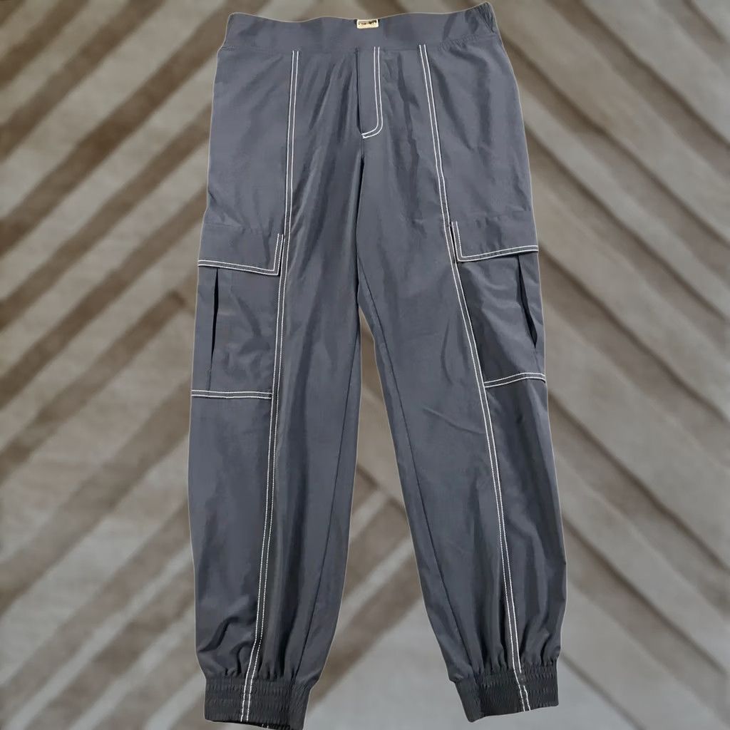 Athleta Athleta Chelsea Utility Jogger Pants Navy Blue Contrast Stitch Cargo Womens 10 Size 32" / US 10 / IT 46 - 1 Thumbnail