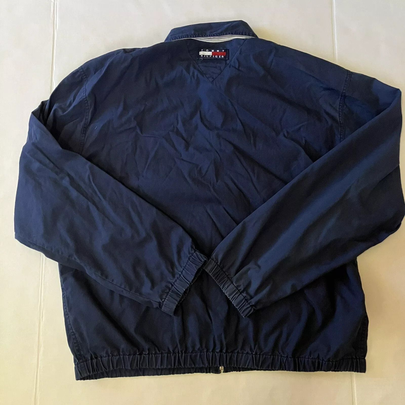 Tommy Hilfiger Levi’s Vintage Black Denim Jacket Size L Full Zip Collared Size US L / EU 52-54 / 3 - 7 Thumbnail