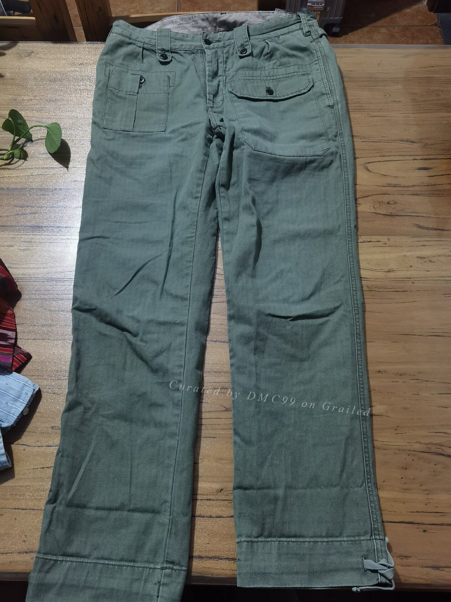 RRL Ralph Lauren Vintage Ralph Lauren Military Cargo Pants Size US 30 / EU 46 - 1 Thumbnail