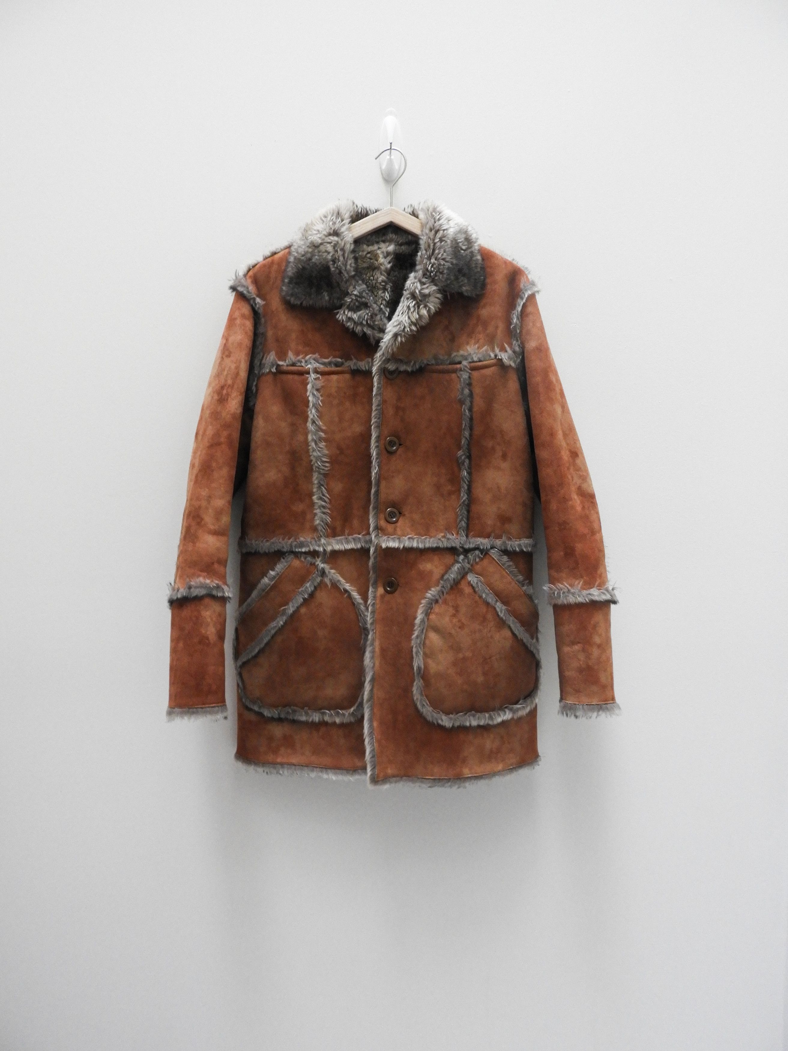 291295=Homme 291295 = Homme Fur Coat Size US L / EU 52-54 / 3 - 1 Thumbnail