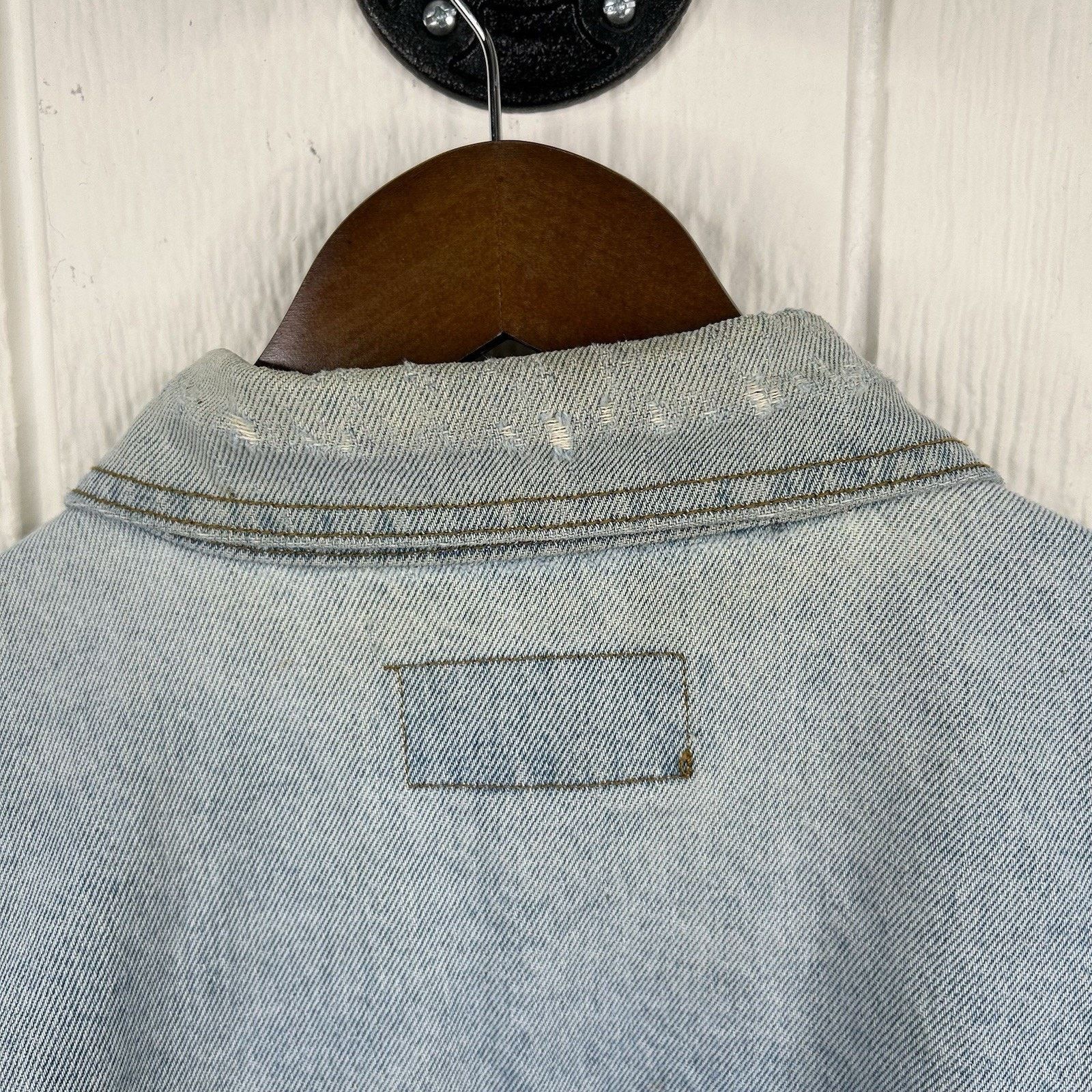 Wrangler 90's Wrangler Western Faded Button-Up Denim Jacket X-Large Size US XL / EU 56 / 4 - 12 Thumbnail