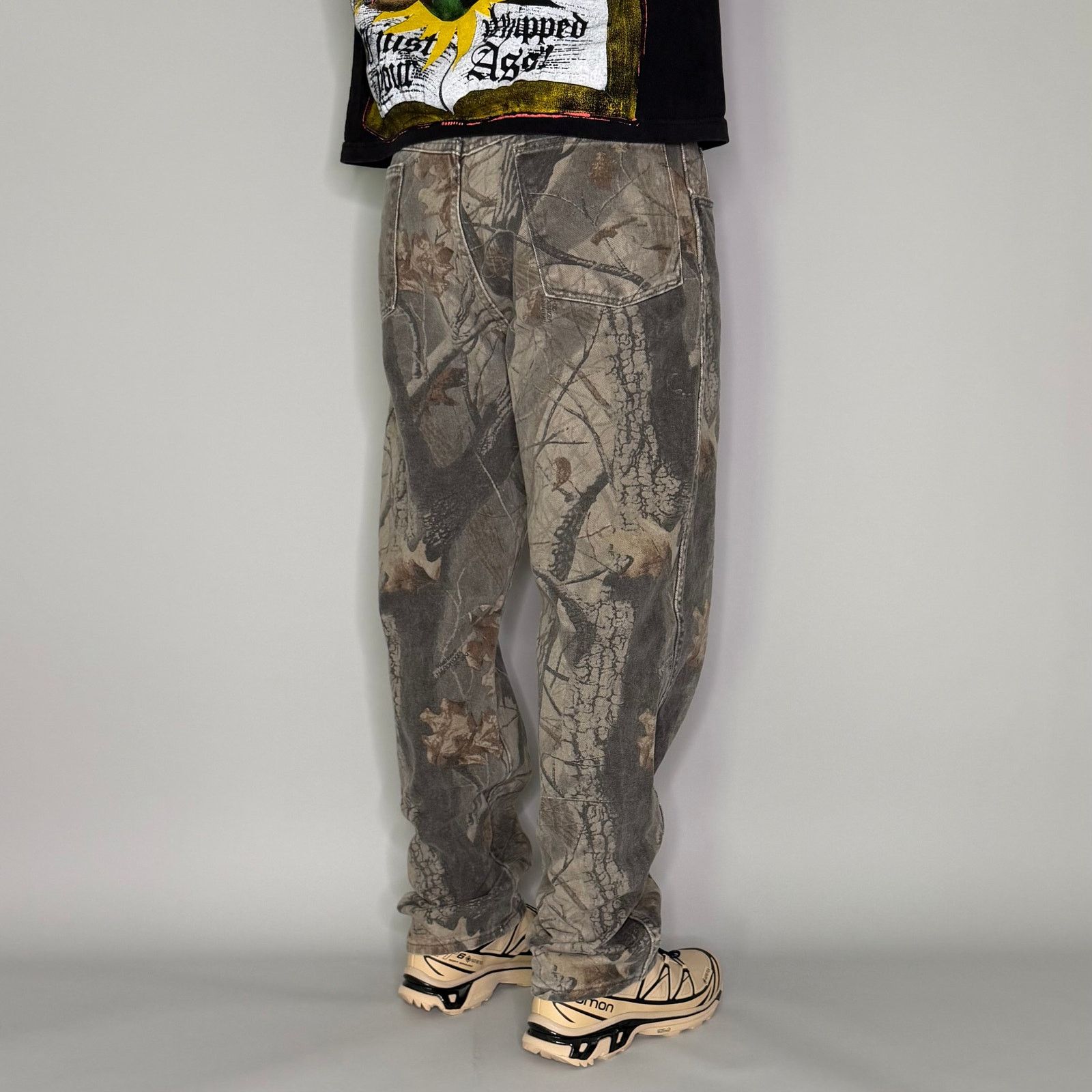 Wrangler Vintage 90s Wrangler Camo Jeans 36x32 Baggy Denim Real Tree Size US 36 / EU 52 - 4 Thumbnail