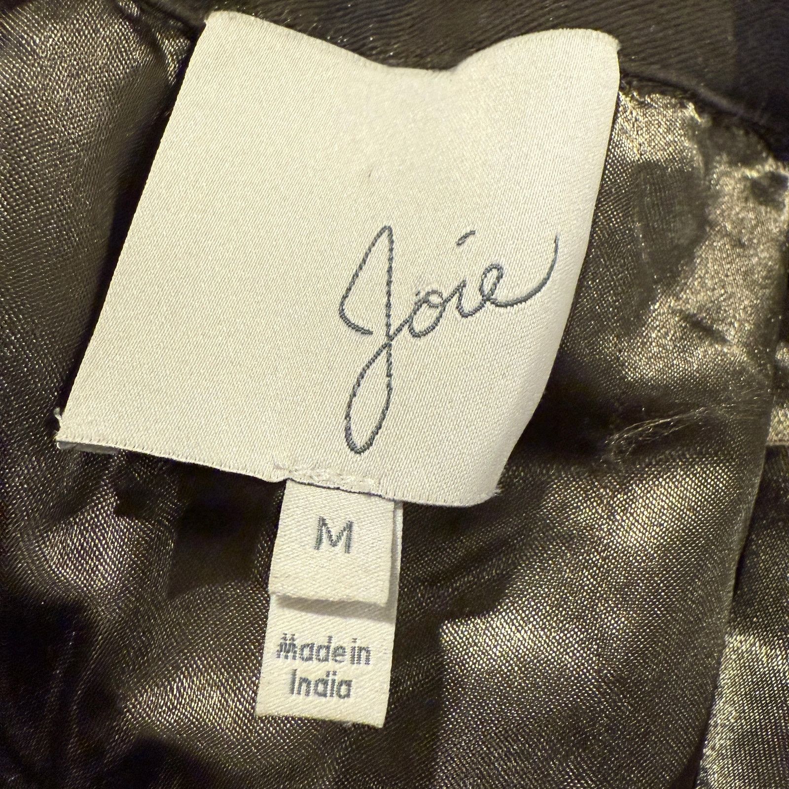 Joie Joie Womens Samia Camo Ruffle Jacket Rivets Studs Medium NEW Size M / US 6-8 / IT 42-44 - 9 Thumbnail