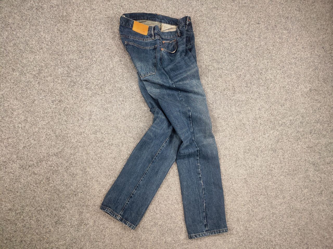 Taylor Stitch Vintage Taylor Stitch Japanese selvedge Faded Denim Jeans Size US 32 / EU 48 - 14 Thumbnail