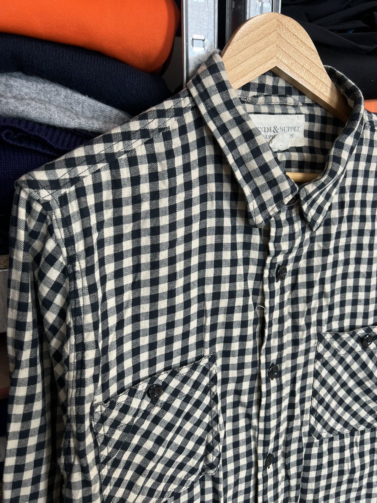 Denim & Supply Ralph Lauren × Polo Ralph Lauren Ralph Lauren Denim & Supply Flannel Button Up Plaid Shirt Size US XL / EU 56 / 4 - 3 Thumbnail
