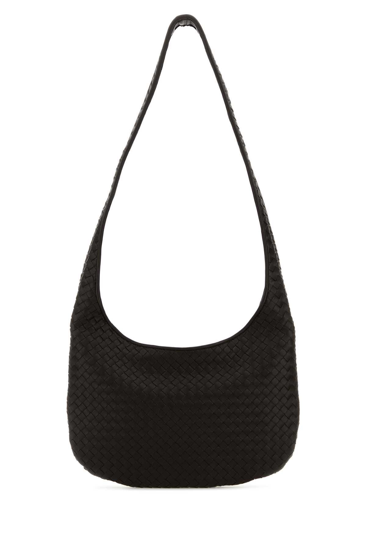 Bottega Veneta Brown Nappa Leather Veneto Crossbody Bag