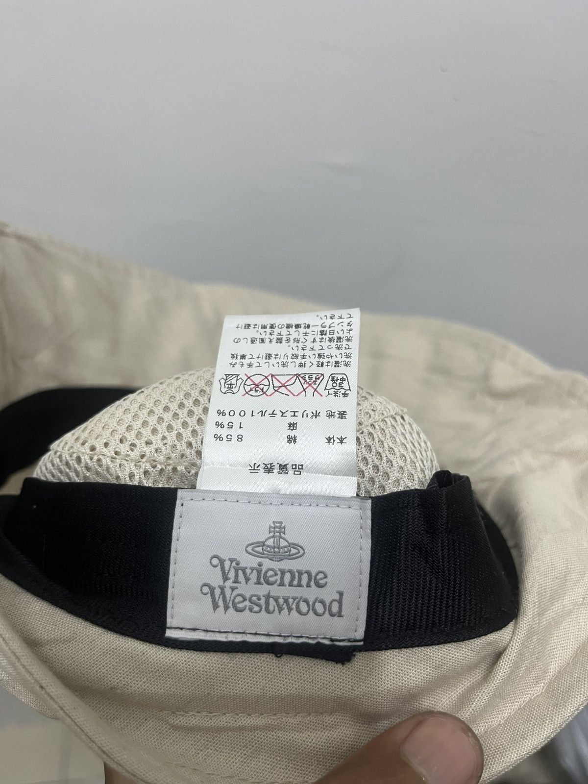 Vivienne Westwood Vivienne Westwood Orb Embroidery Bucket Hat Size S M Size ONE SIZE - 8 Thumbnail