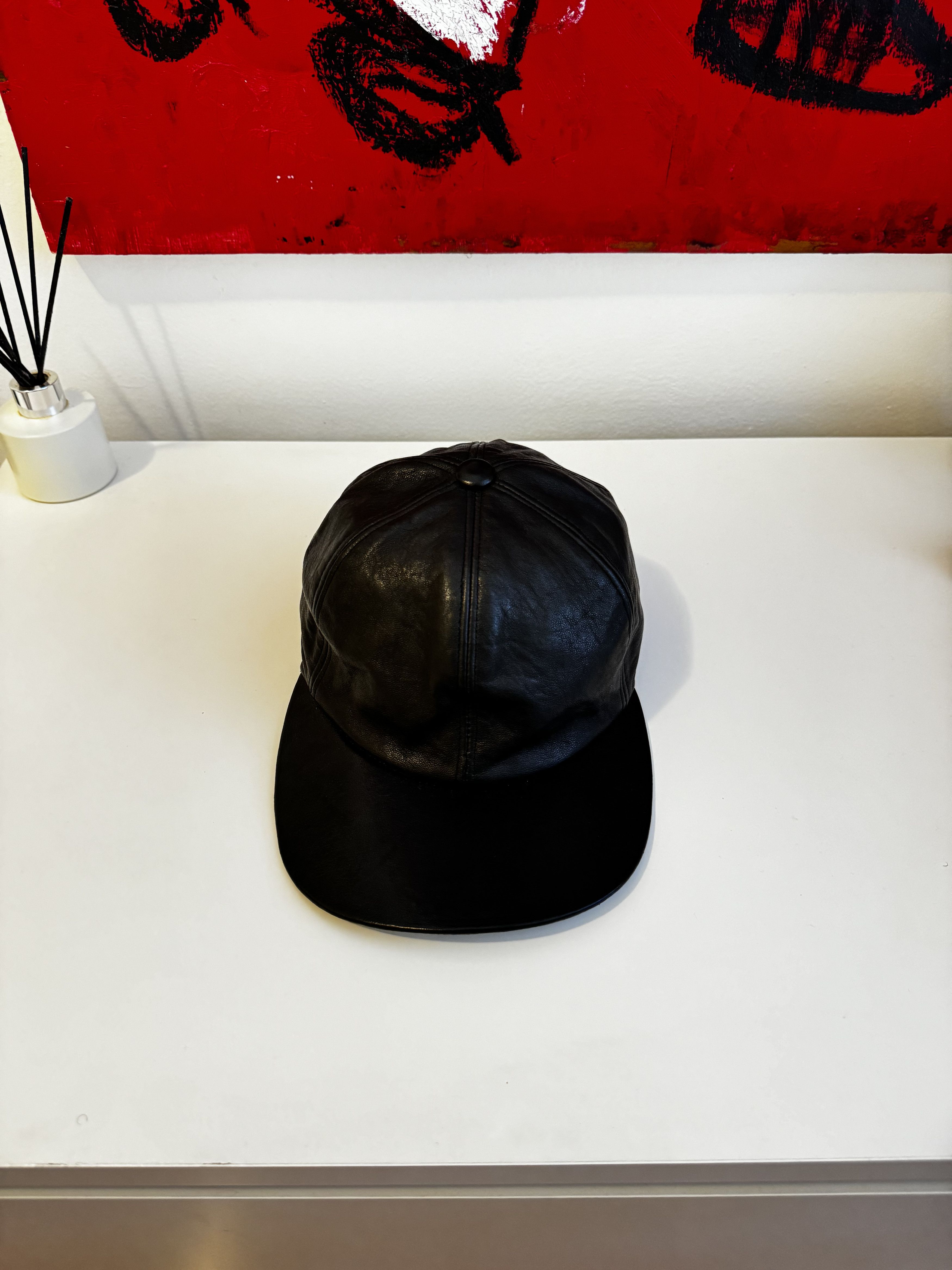 Borsalino Borsalino Leather Ball Cap Grailed