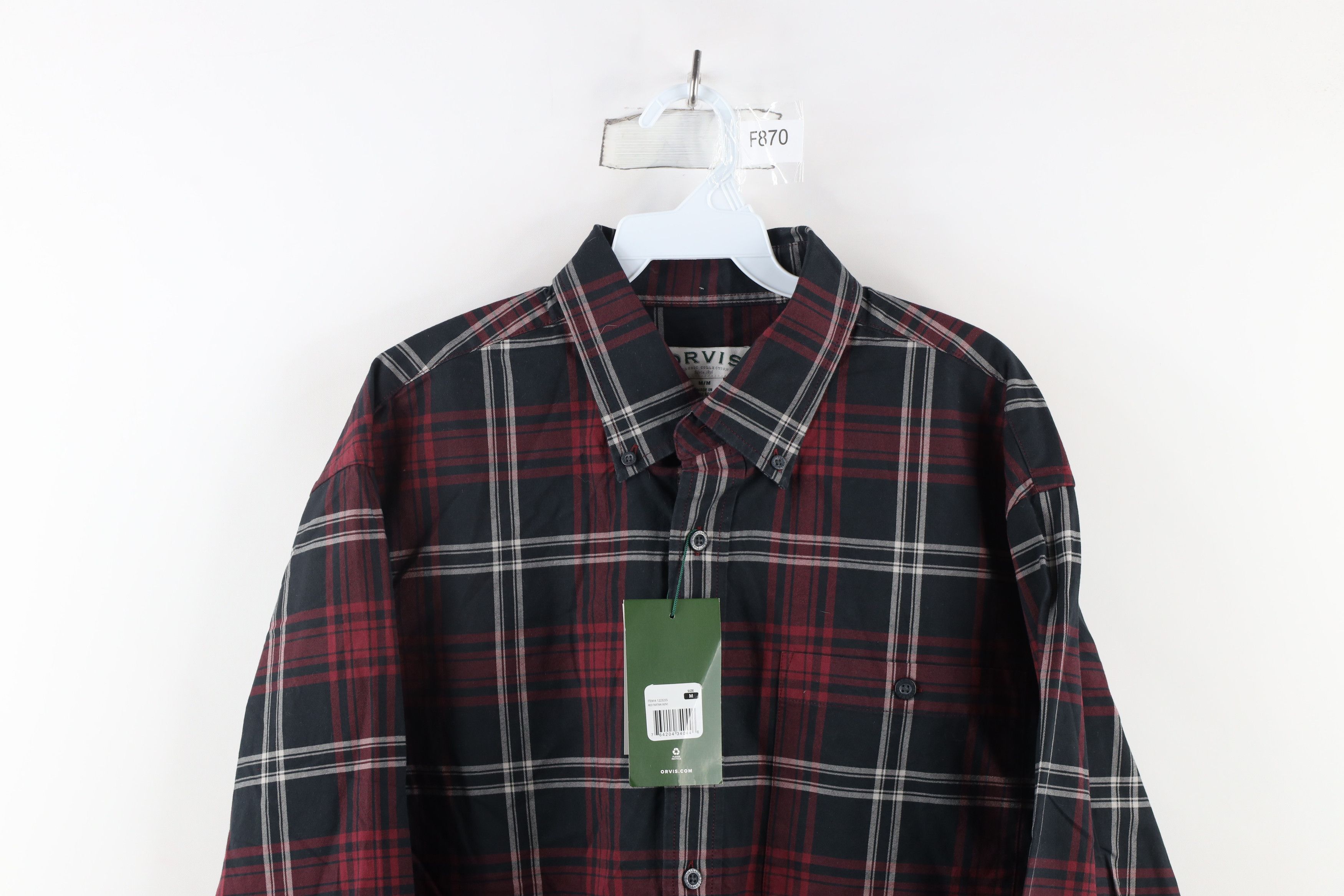 Orvis × Vintage New Orvis Tartan Plaid Collared Button Down Shirt Size US M / EU 48-50 / 2 - 2 Thumbnail