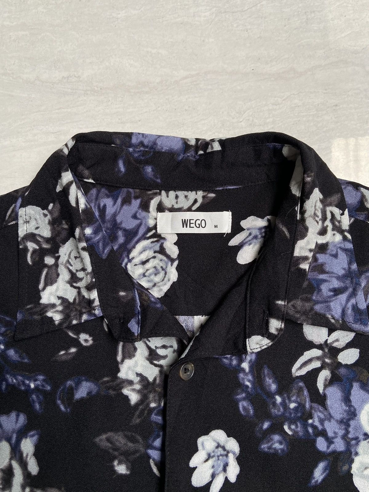 Designer × Japanese Brand WEGO Flower Motive Shirt Size US L / EU 52-54 / 3 - 5 Thumbnail