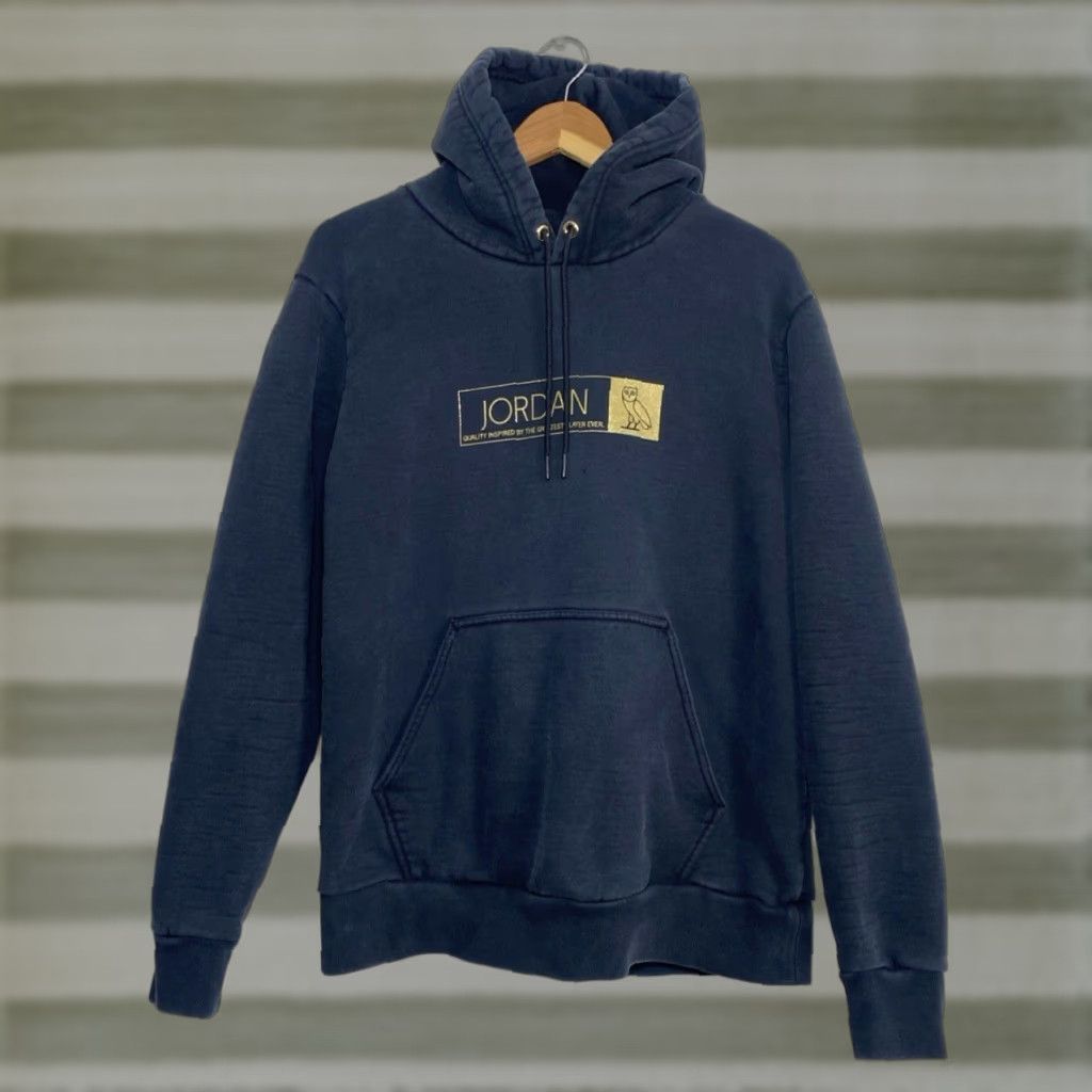 Jordan Brand VINTAGE OVO X Air Jordan Hoodie Men’s Black 886542-010 Large Size US L / EU 52-54 / 3 - 1 Thumbnail