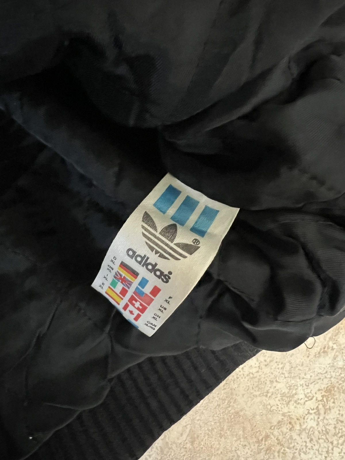 Adidas Vintage Adidas Leather Bomber Jacket Olympic Collection 1960 Size US XL / EU 56 / 4 - 11 Thumbnail