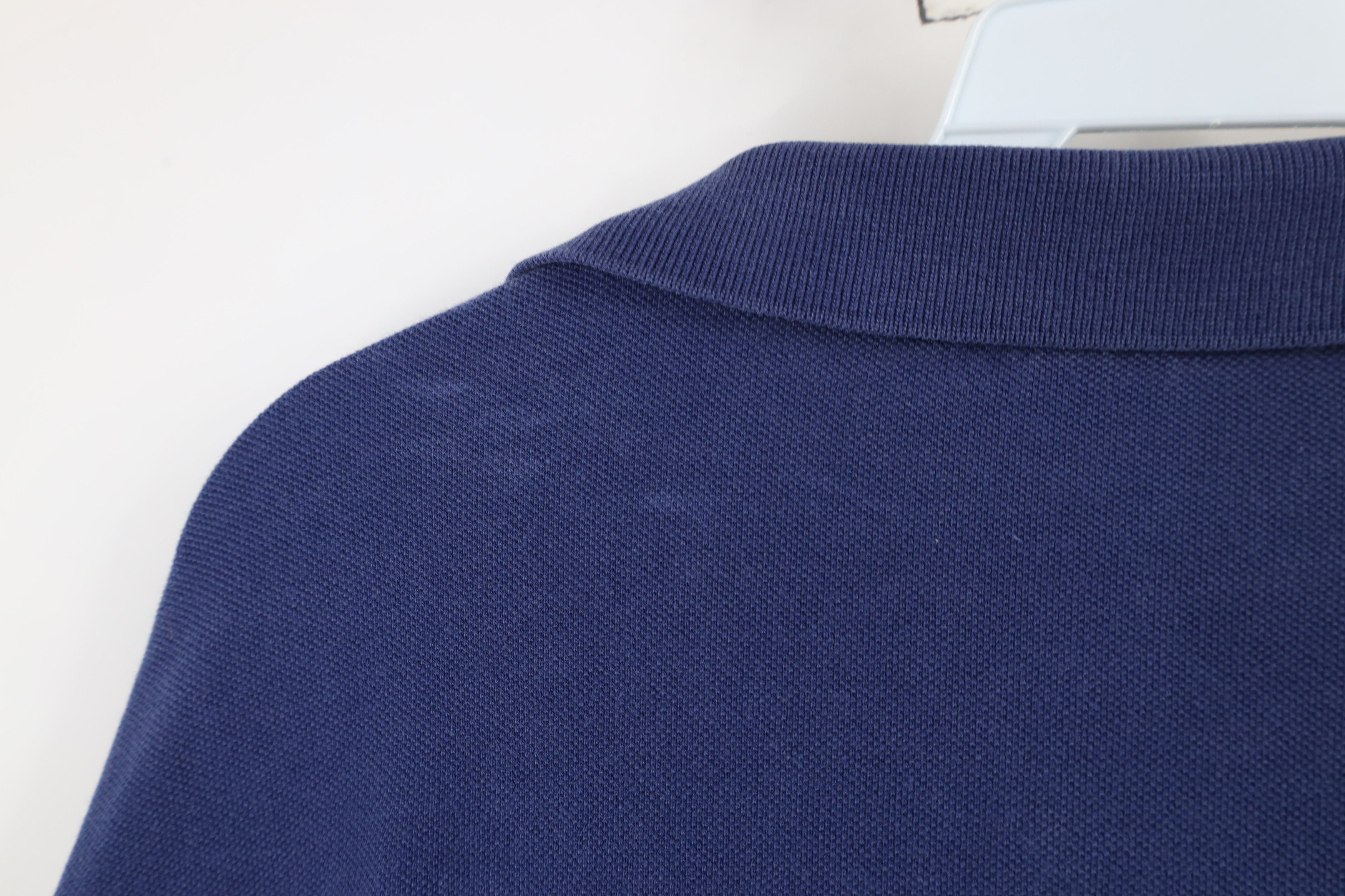 Ralph Lauren × Vintage Vintage 90s Ralph Lauren Cotton Knit Long Sleve Rugby Polo Size US XXL / EU 58 / 5 - 12 Thumbnail