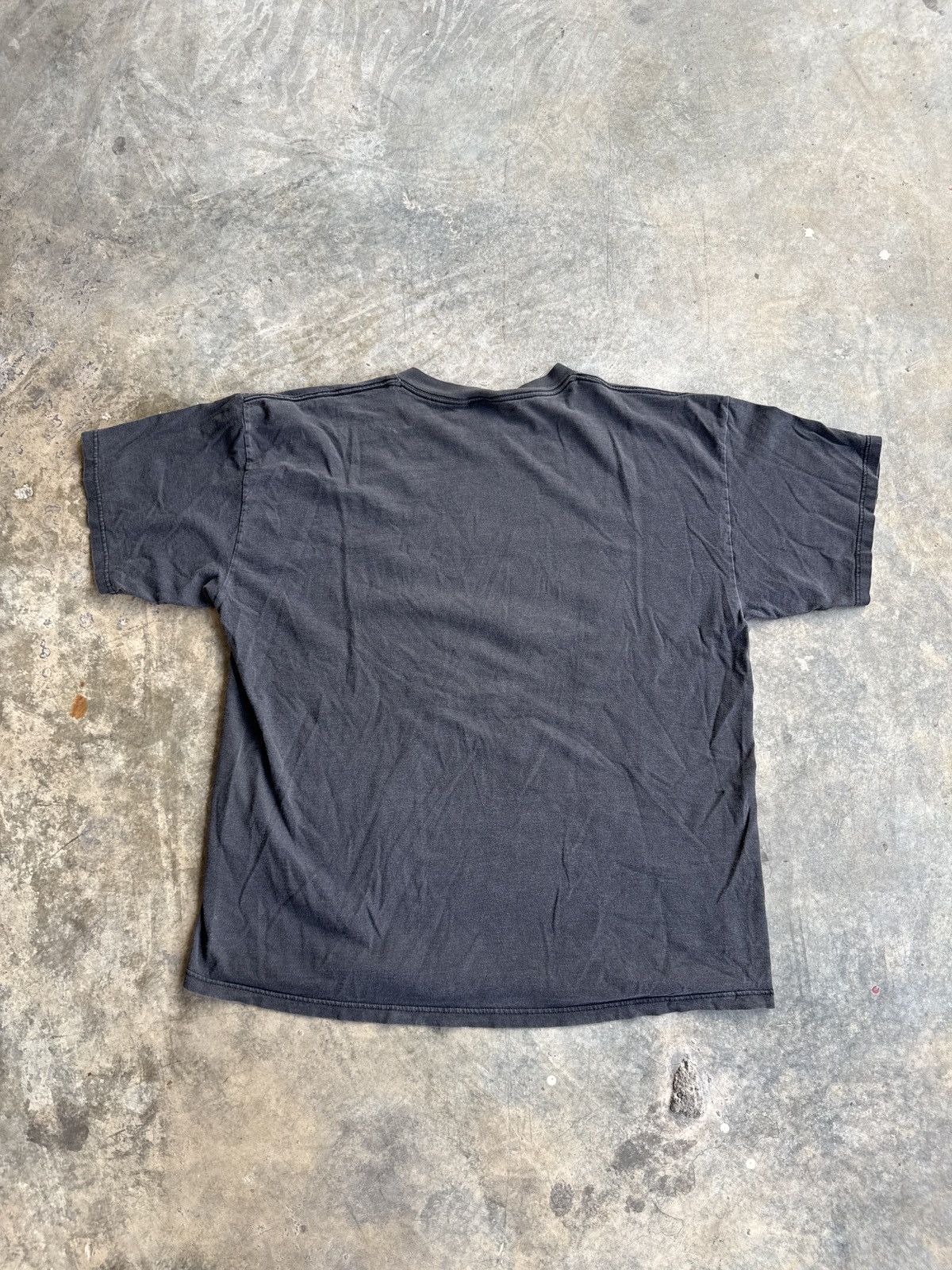 Vintage *RARE*VTG RELIGION GOD STAINLESS CROSS CHROME VIBE FADED TEE Size US XXL / EU 58 / 5 - 8 Thumbnail
