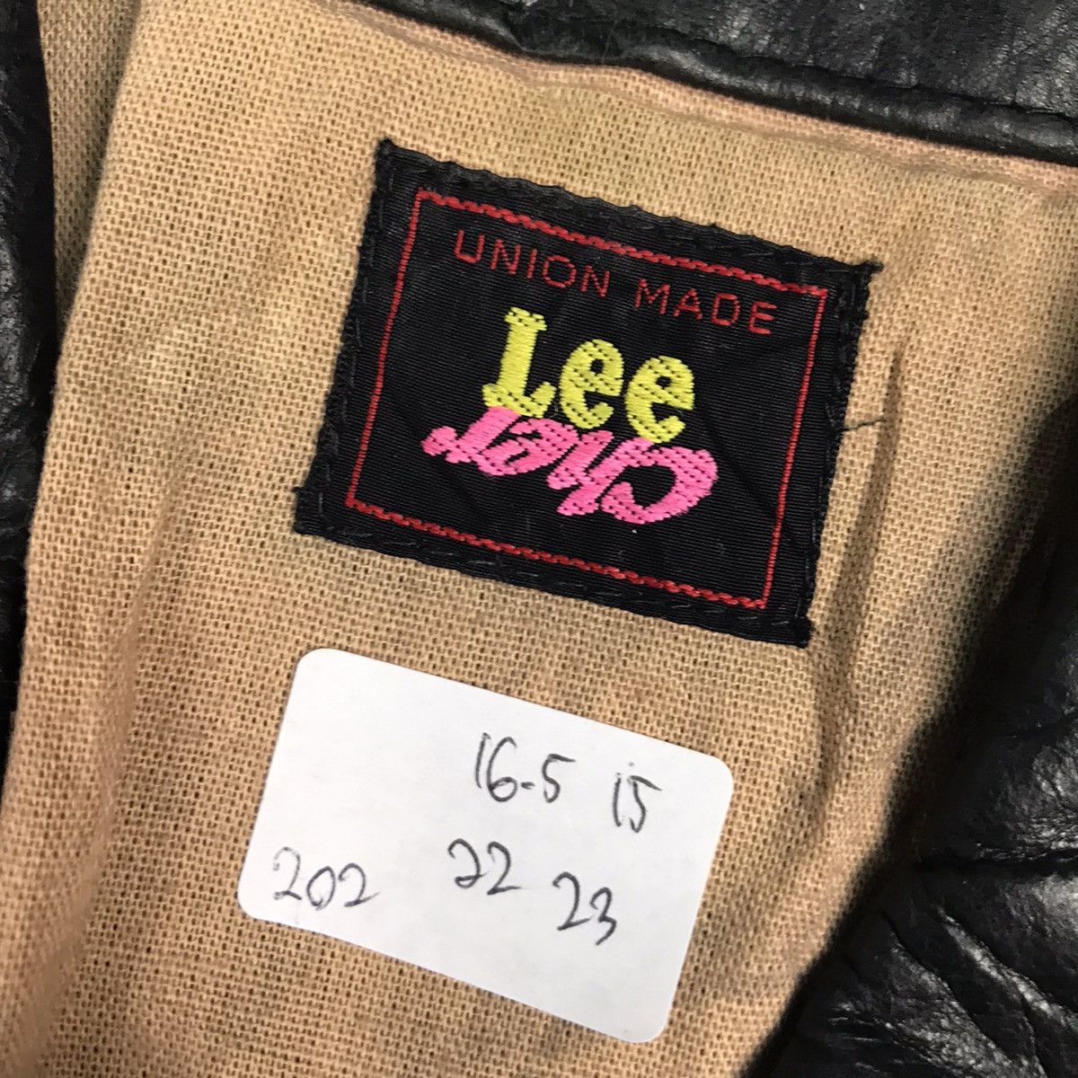 Japanese Brand × Lee LEE MULTI ZIPPER PUNK GOTHIC STYLE LEATHER JACKET Size S / US 4 / IT 40 - 11 Thumbnail