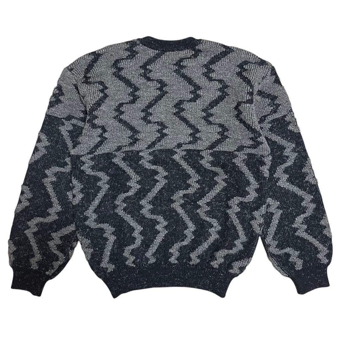 Issey Miyake 80s Issey Miyake Men's Knitwear Sweater Size US M / EU 48-50 / 2 - 2 Thumbnail