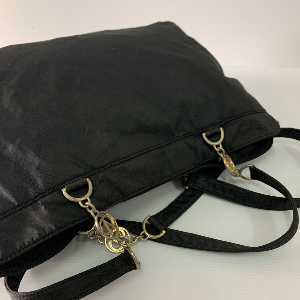 Valentino Valentino Black Tote Bag Size ONE SIZE - 9 Thumbnail