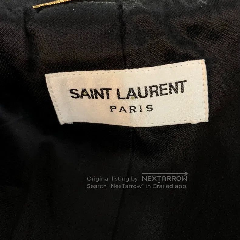 Saint Laurent Paris Saint Laurent Paris Leather Jacket Jacket Size XS / US 0-2 / IT 36-38 - 2 Thumbnail