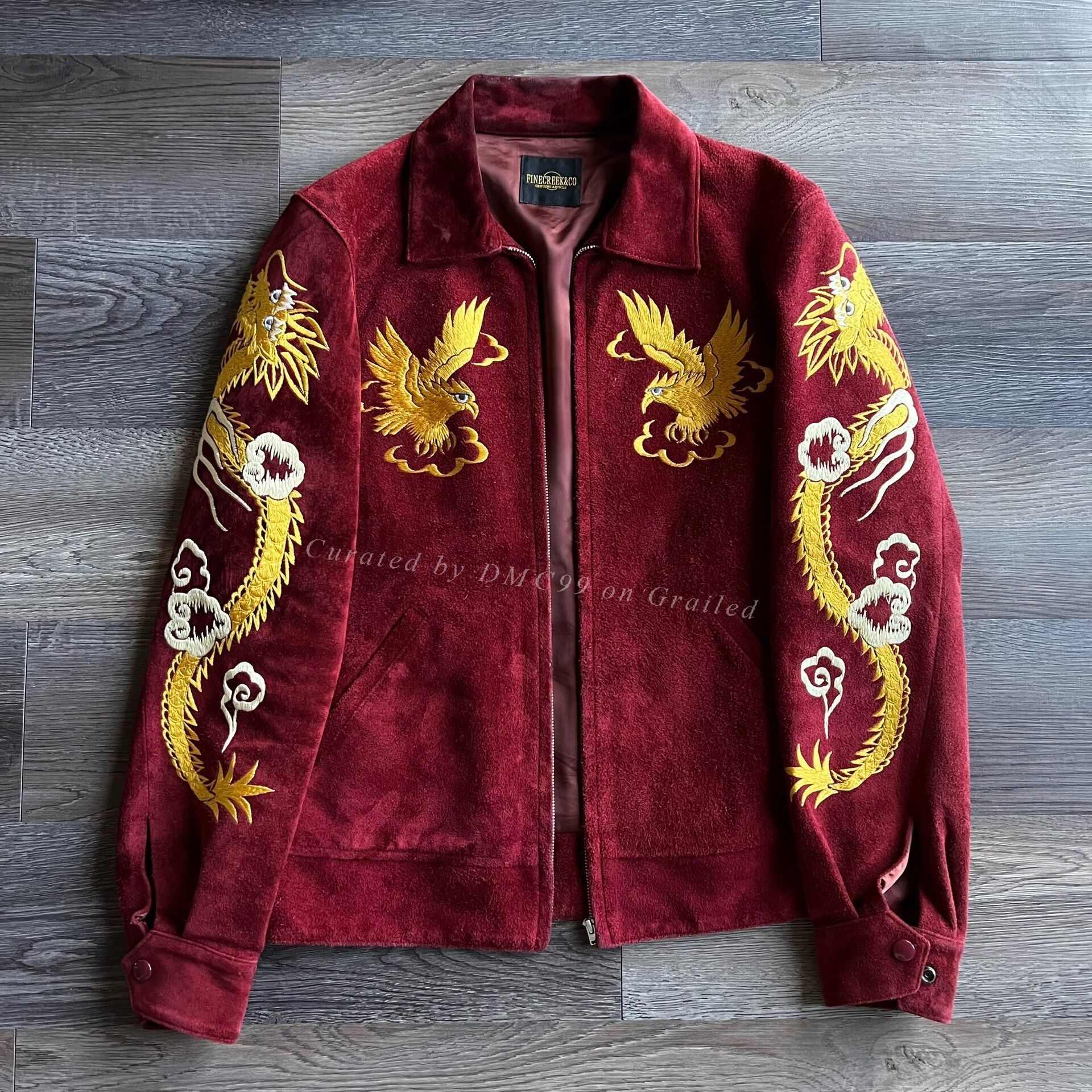 Other Fine Creek Leathers Suede Horsehide Yokosuka Jacket Size US M / EU 48-50 / 2 - 1 Thumbnail