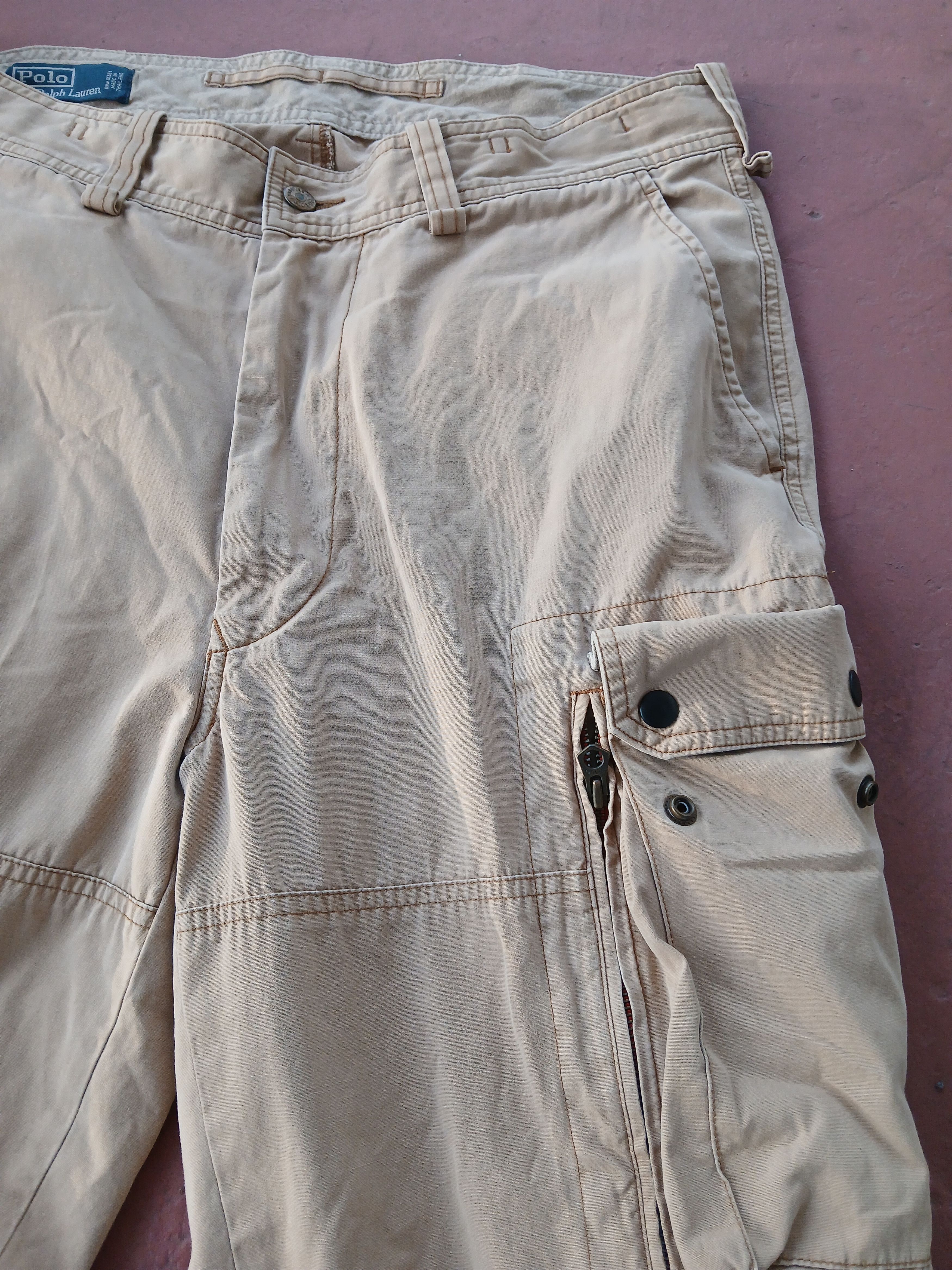 Polo Ralph Lauren Polo Ralph Lauren Pants Mens Cargo Paratrooper Army Utility Size US 35 - 2 Thumbnail