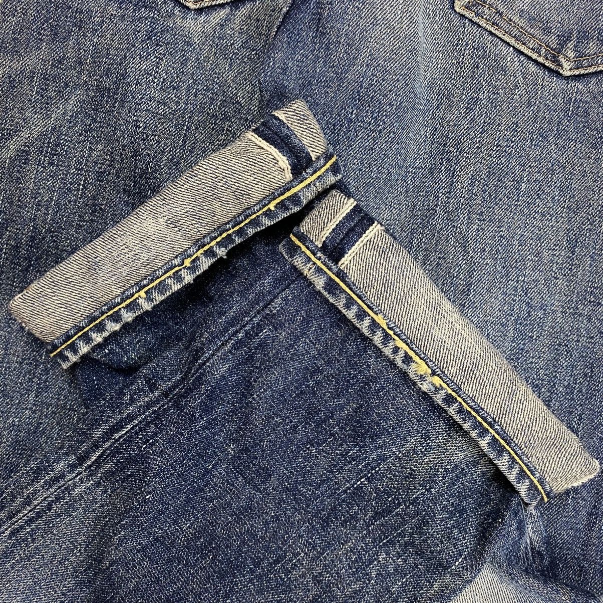 Samurai Jeans Samurai Jeans Lot 10 Blue Washed Selvedge Denim Pants Size US 29 - 9 Thumbnail
