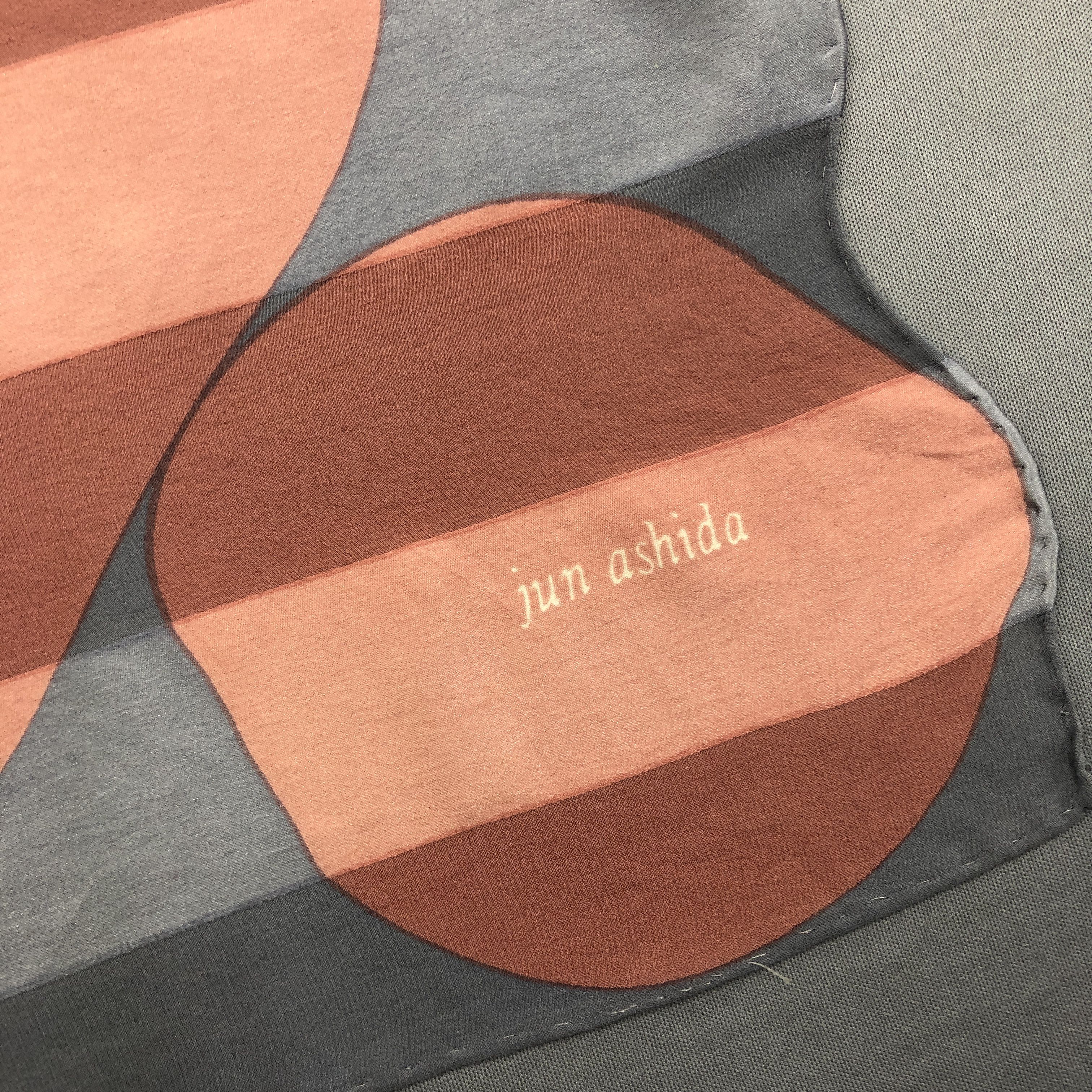 Japanese Brand × Vintage Vintage Jun Ashida SILK Scarf Twill Stole Wraps Scarves Size ONE SIZE - 4 Thumbnail