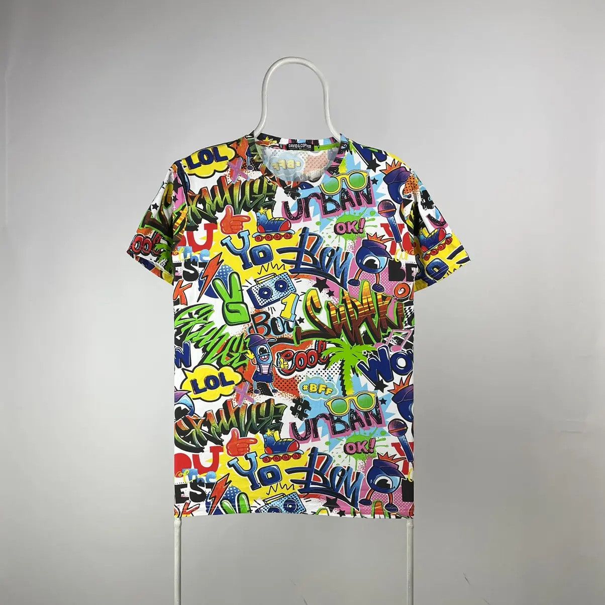 Band Tees Graffiti T-shirt band tee david copper size XLarge Size US XL / EU 56 / 4 - 1 Thumbnail