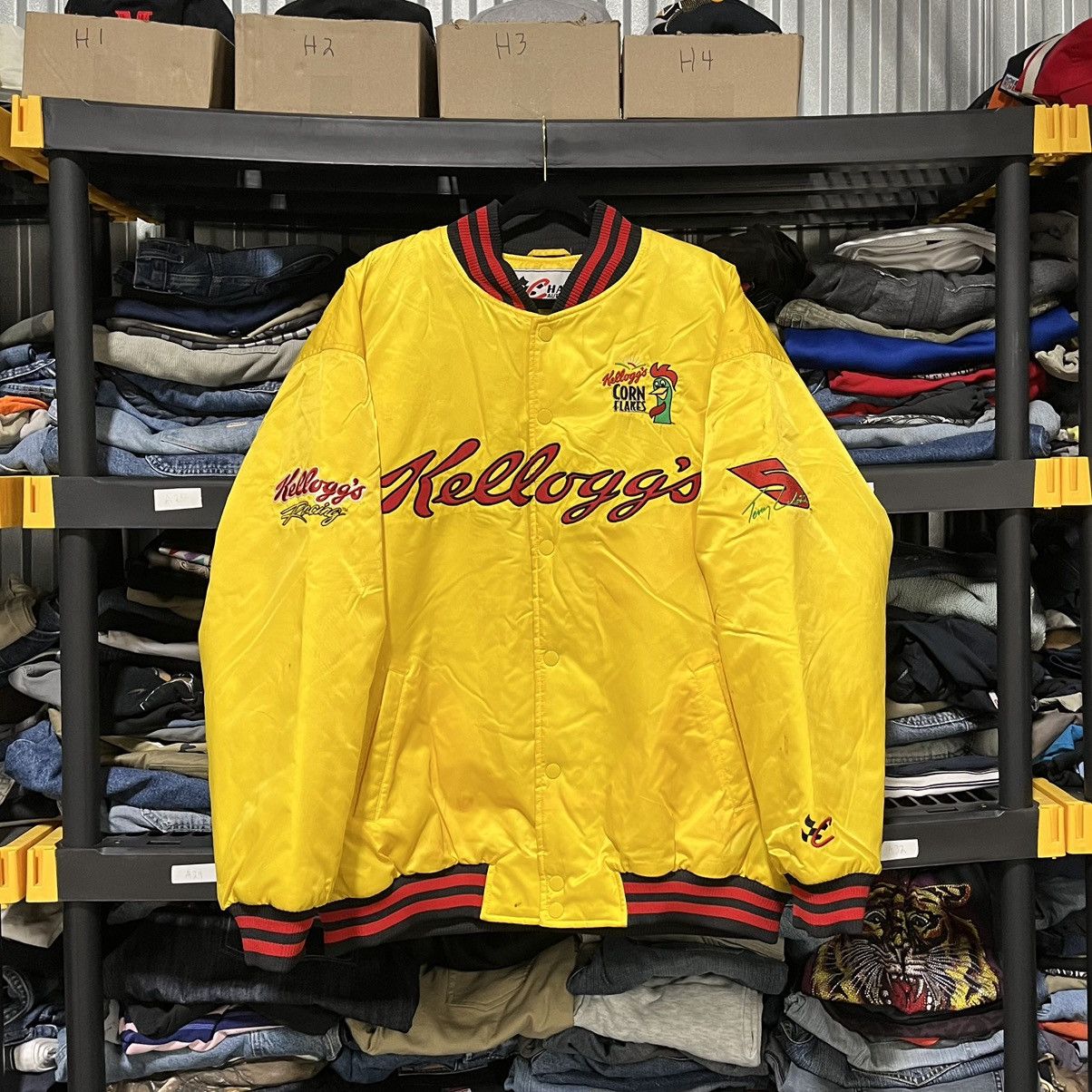 Chase Authentics VINTAGE 90s TERRY LABONTE KELLOGS RACING SATIN JACKET XXL Size US XXL / EU 58 / 5 - 1 Thumbnail