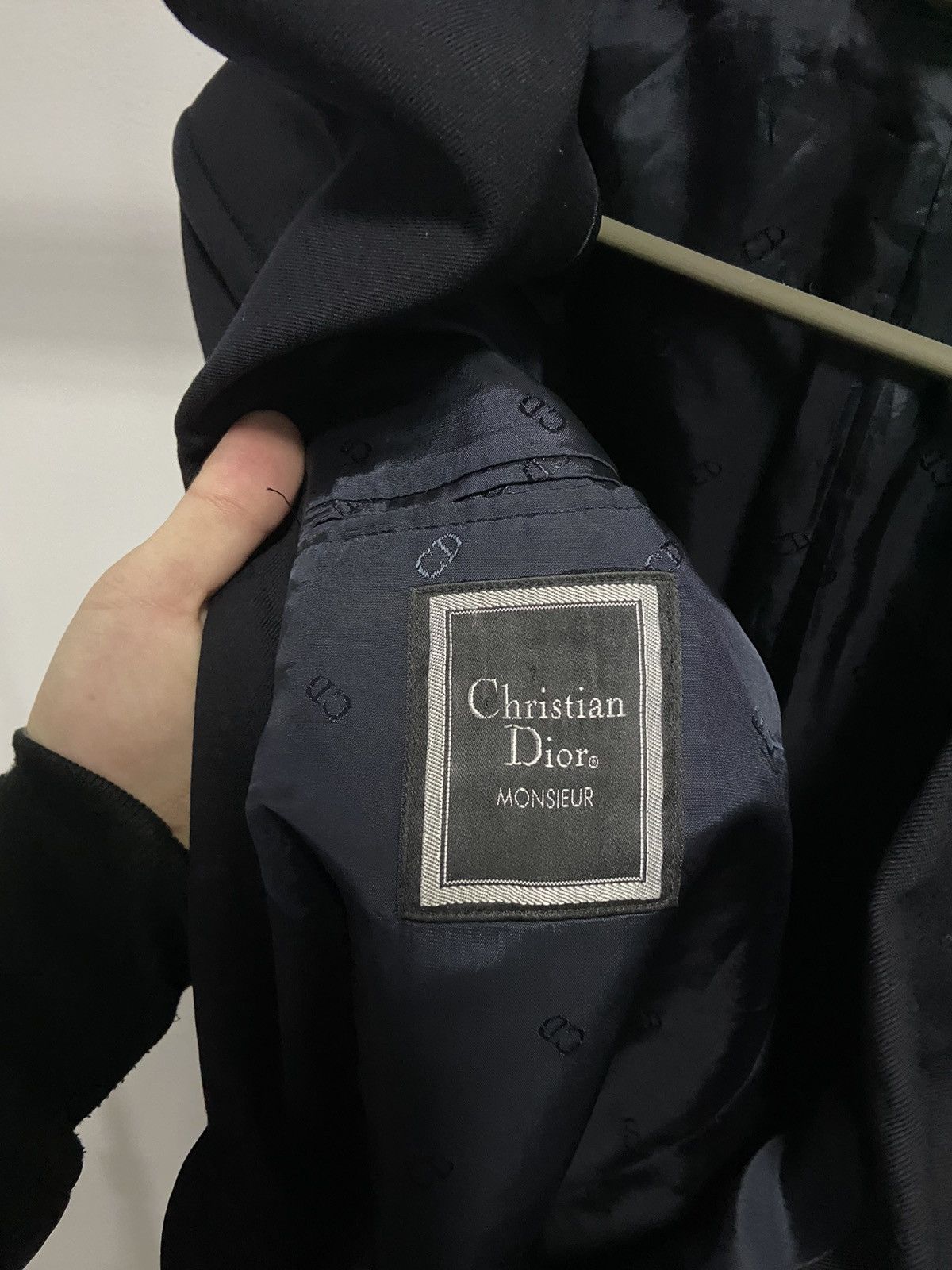 Christian Dior Monsieur Christian Dior Monsieur Blazer Vintage Luxury Size 48S - 5 Thumbnail