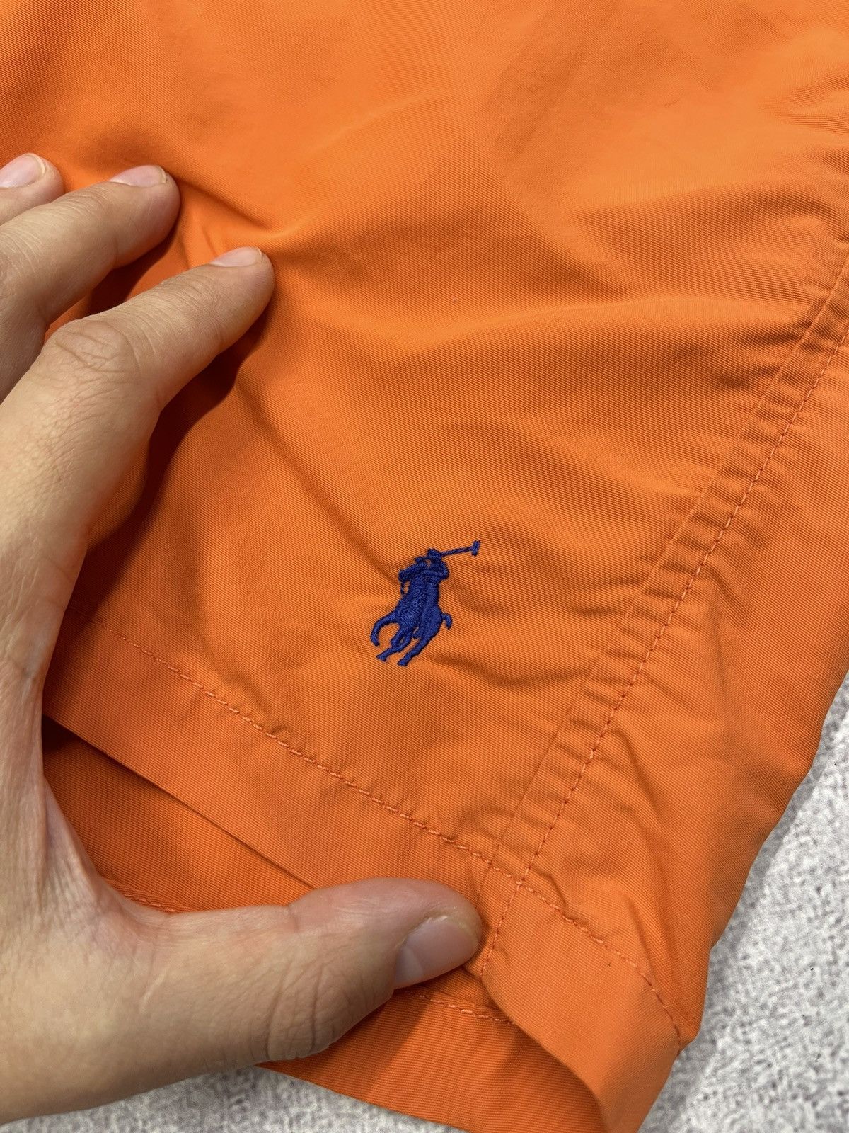 Polo Ralph Lauren Vintage Polo Ralph Lauren Shorts Orange Y2K Rugby Size US 32 / EU 48 - 4 Thumbnail