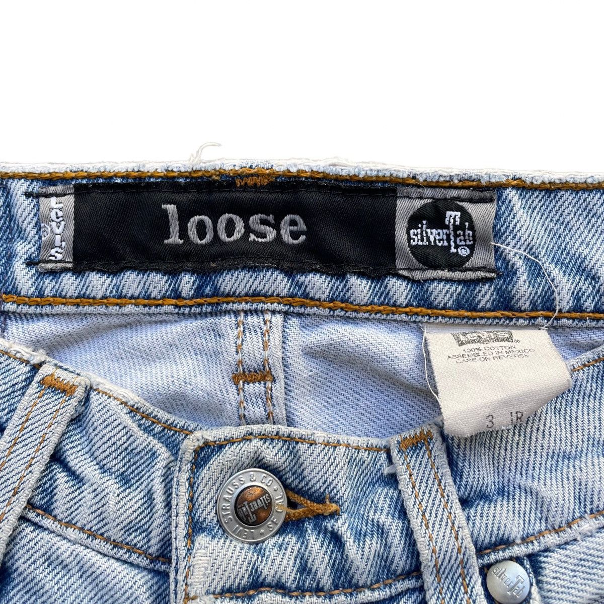 Levi's × Levi's Vintage Clothing × Vintage Vintage Levi’s Silvertab Loose Pants Size 27" / US 4 / IT 40 - 3 Thumbnail
