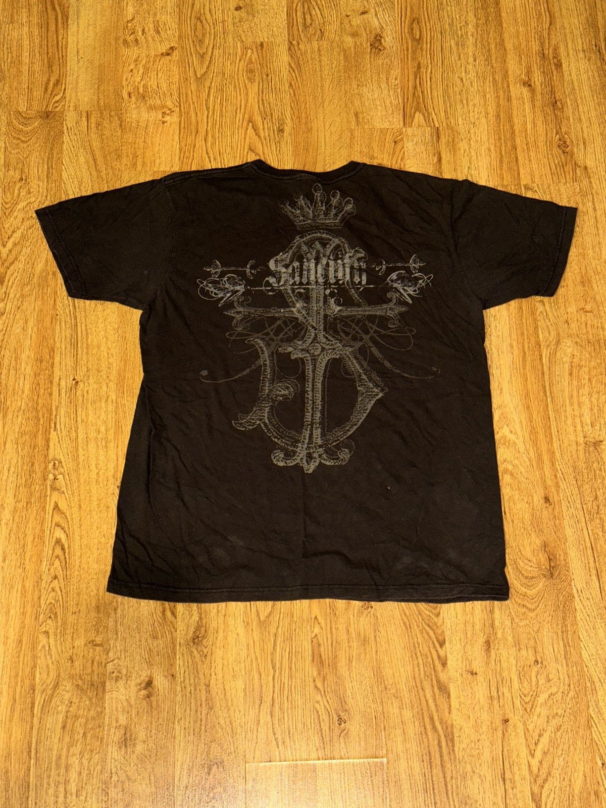 Affliction Y2K Affliction Style SANCTIFY “Death Pestilence Famine War” Size US XL / EU 56 / 4 - 6 Thumbnail