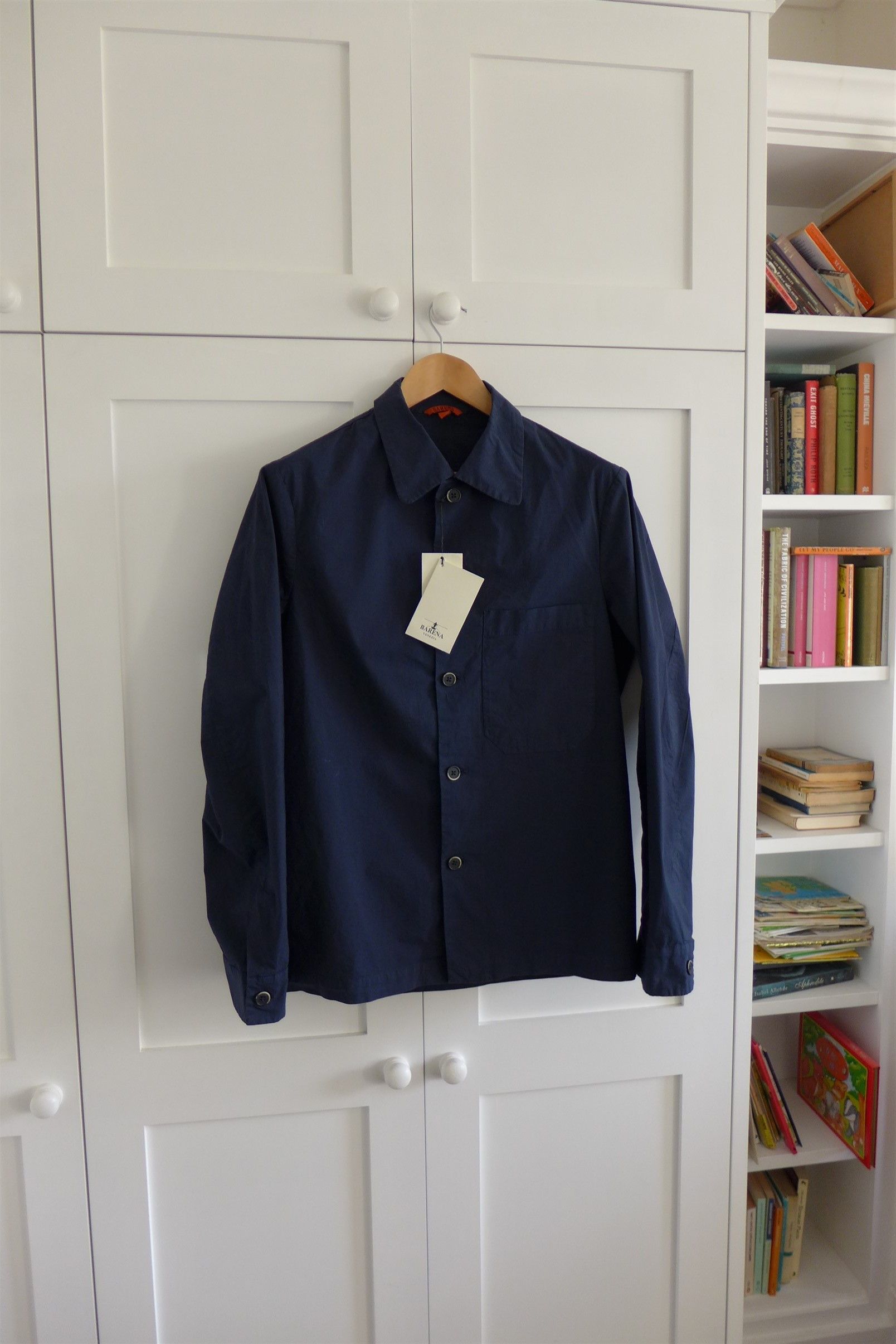 Barena Barena Cedrone Overshirt - Navy Cotton - Size 48 Size US M / EU 48-50 / 2 - 3 Thumbnail