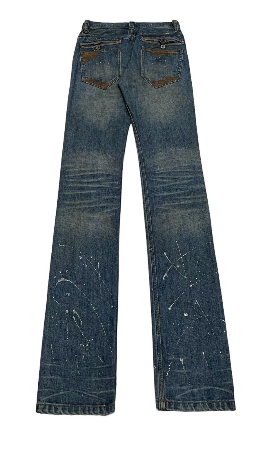 If Six Was Nine Very Rare Design Vintage Brand Nicole Club Jeans 1990s Size US 30 / EU 46 - 2 Thumbnail