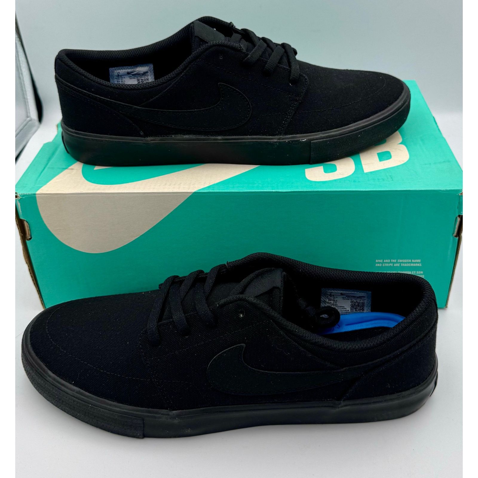 Nike Nike SB Portmore II Size 10 Black Canvas 880268-001 Size US 12 / EU 45 - 3 Thumbnail