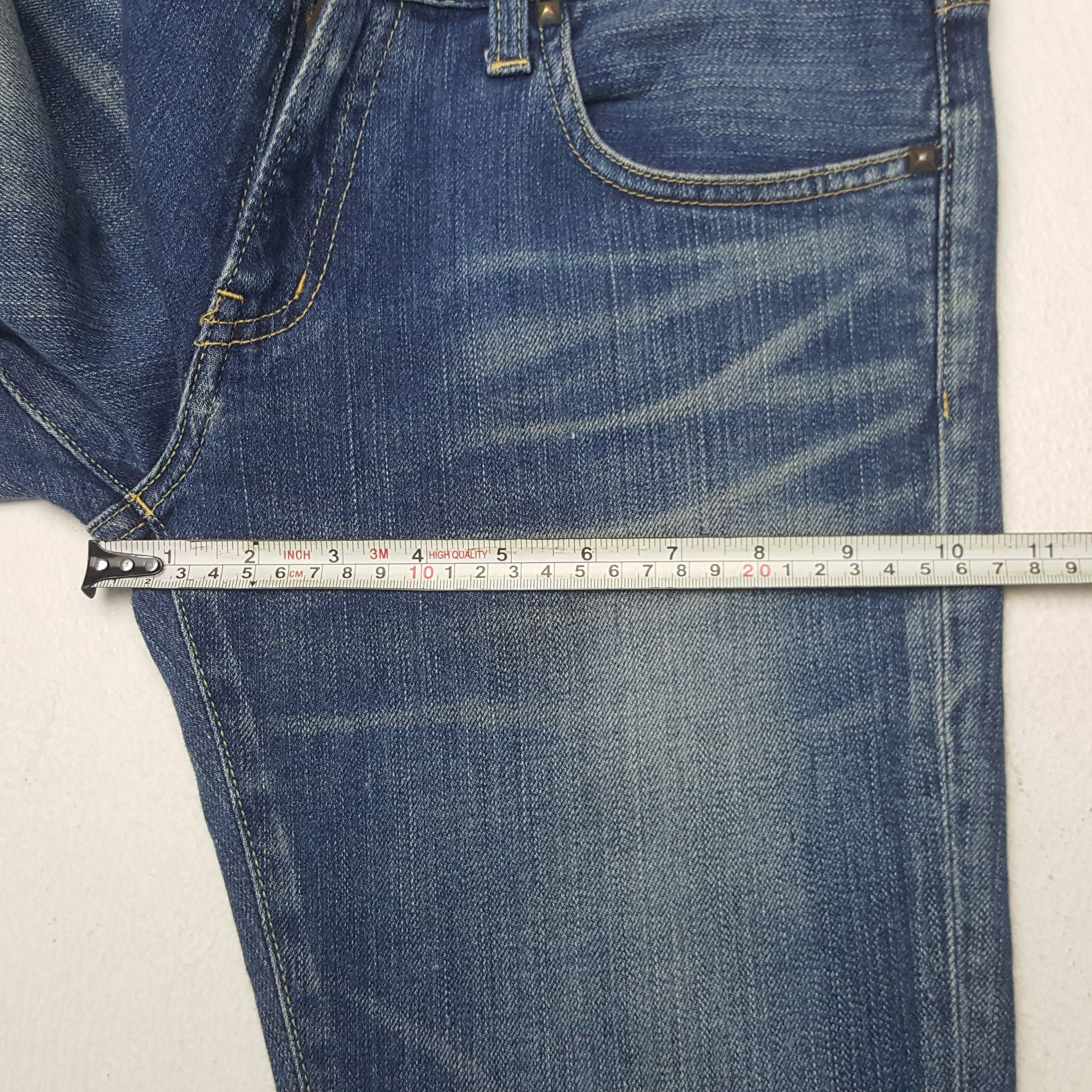 Hysteric Glamour × Japanese Brand × Vintage Vintage Hysteric Glamour Custom Art Uniform Jeans Size US 31 - 9 Thumbnail